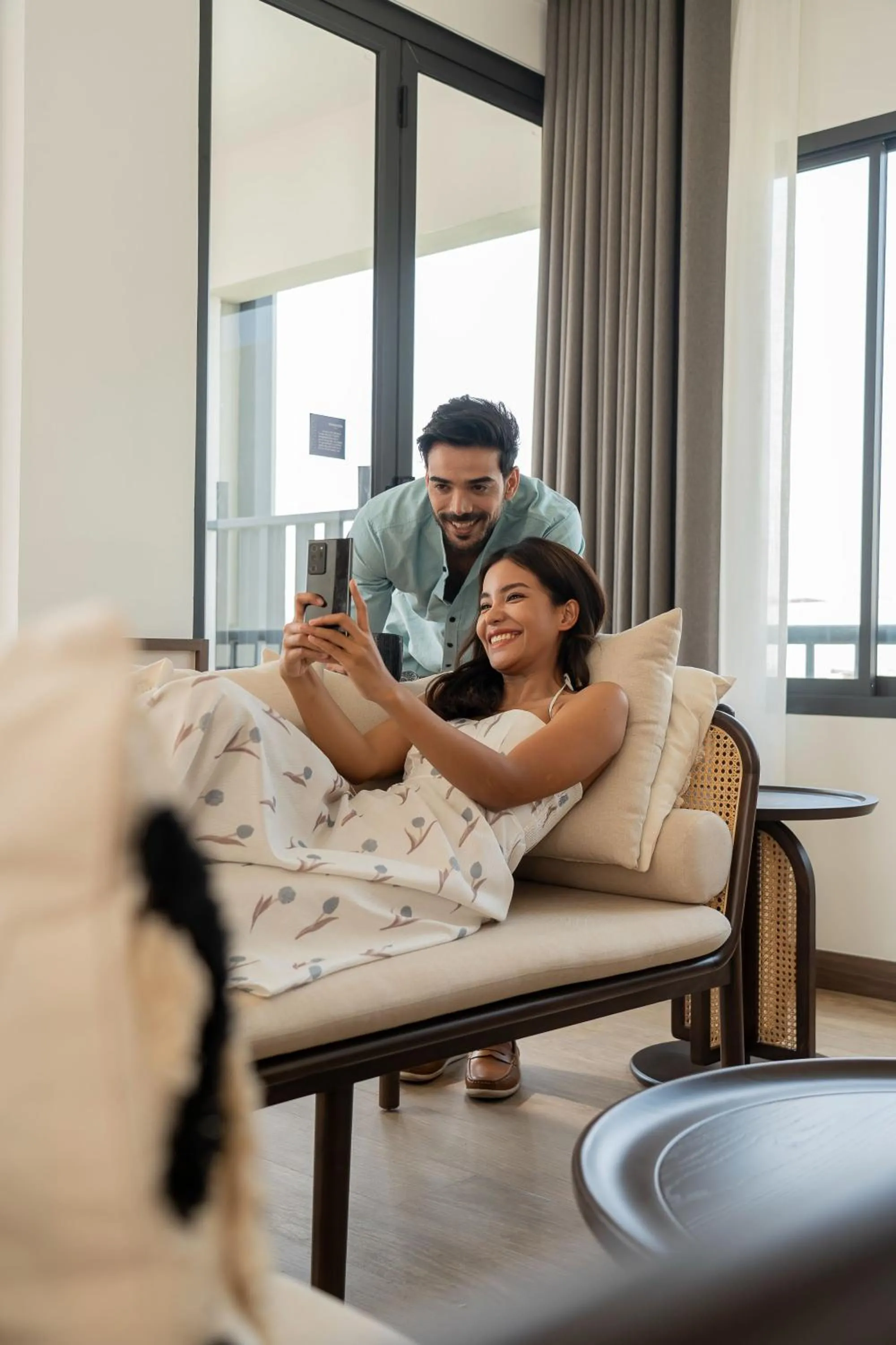 Living room in Pranakorn Heritage Hotel