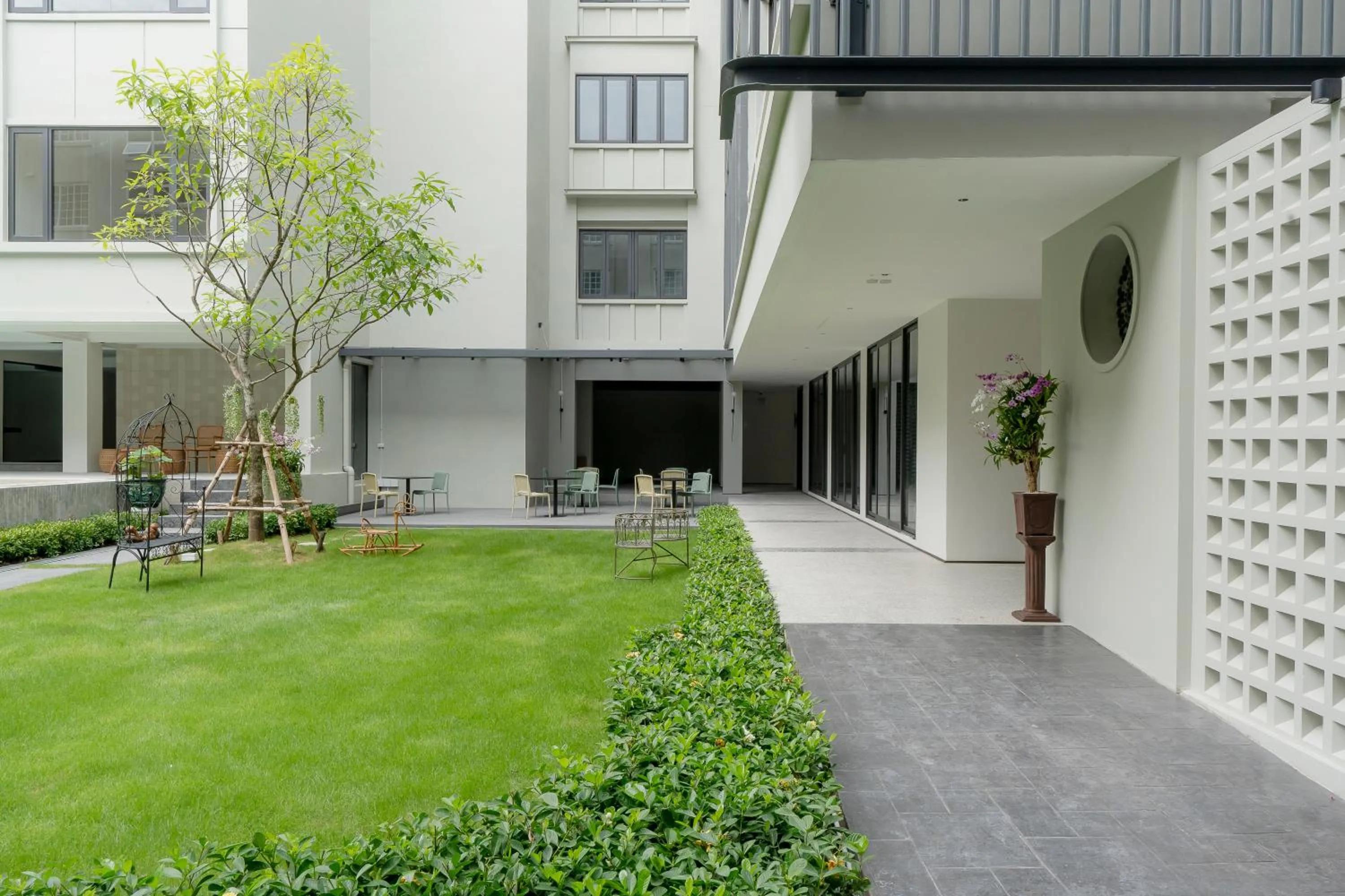 Garden in Pranakorn Heritage Hotel