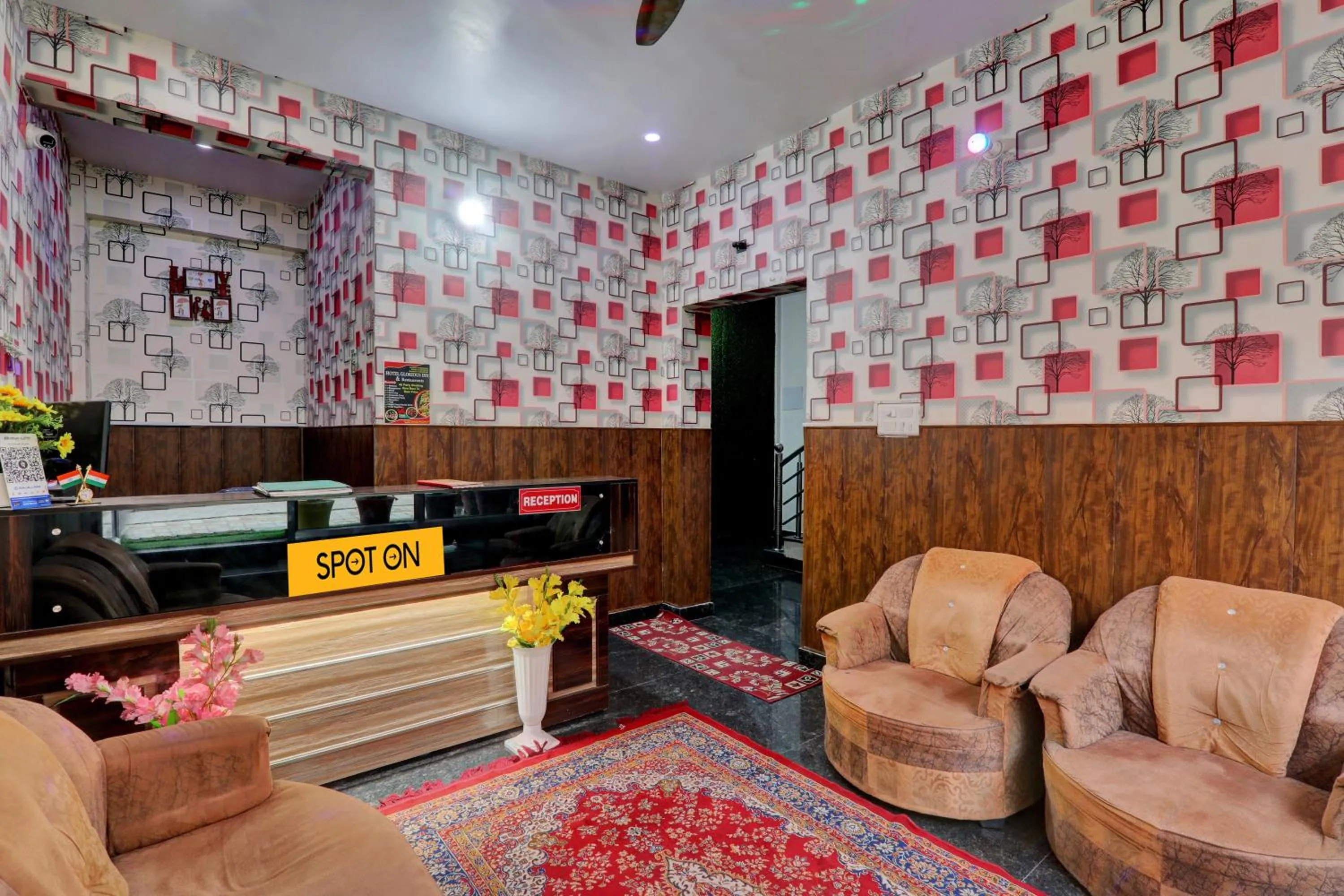 Lobby or reception in SPOT ON Hotel C S Tower