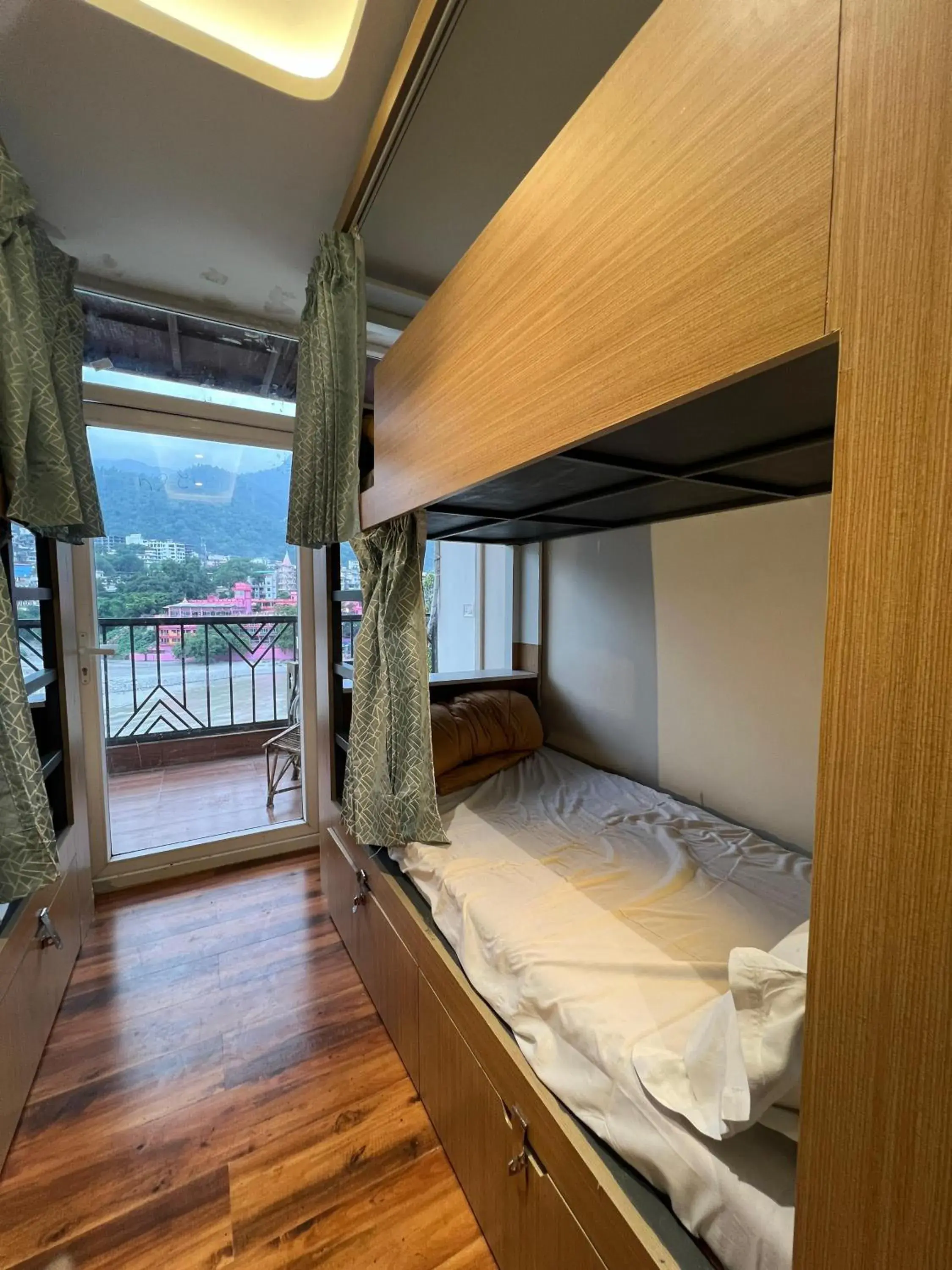 Balcony/Terrace, Bed in Joey's By The Ganges Balcony/Terrace, Bed in Joey's By The Ganges