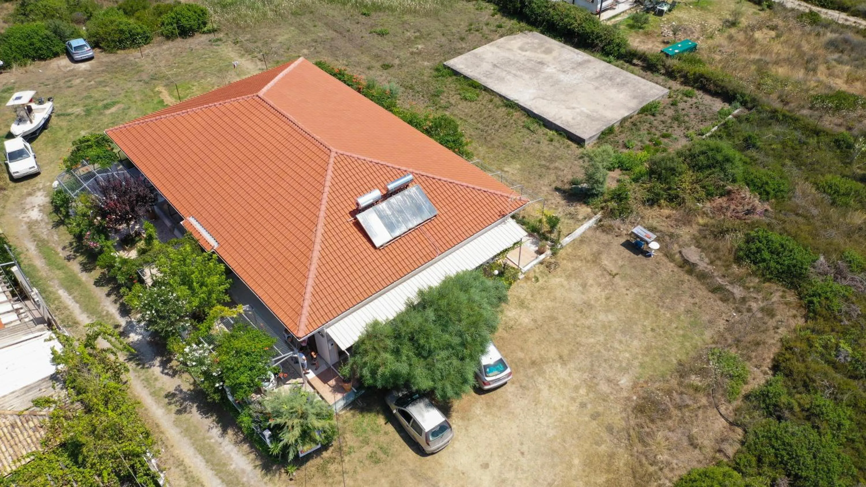 Bird's eye view in Villa Dream Garden