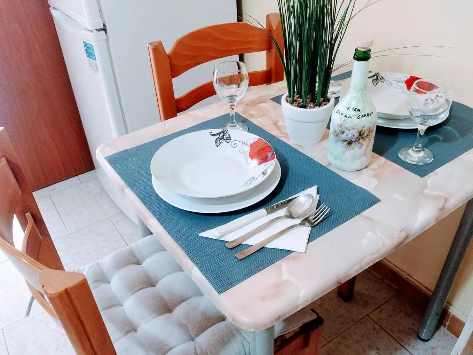 Dining area in Villa Dream Garden