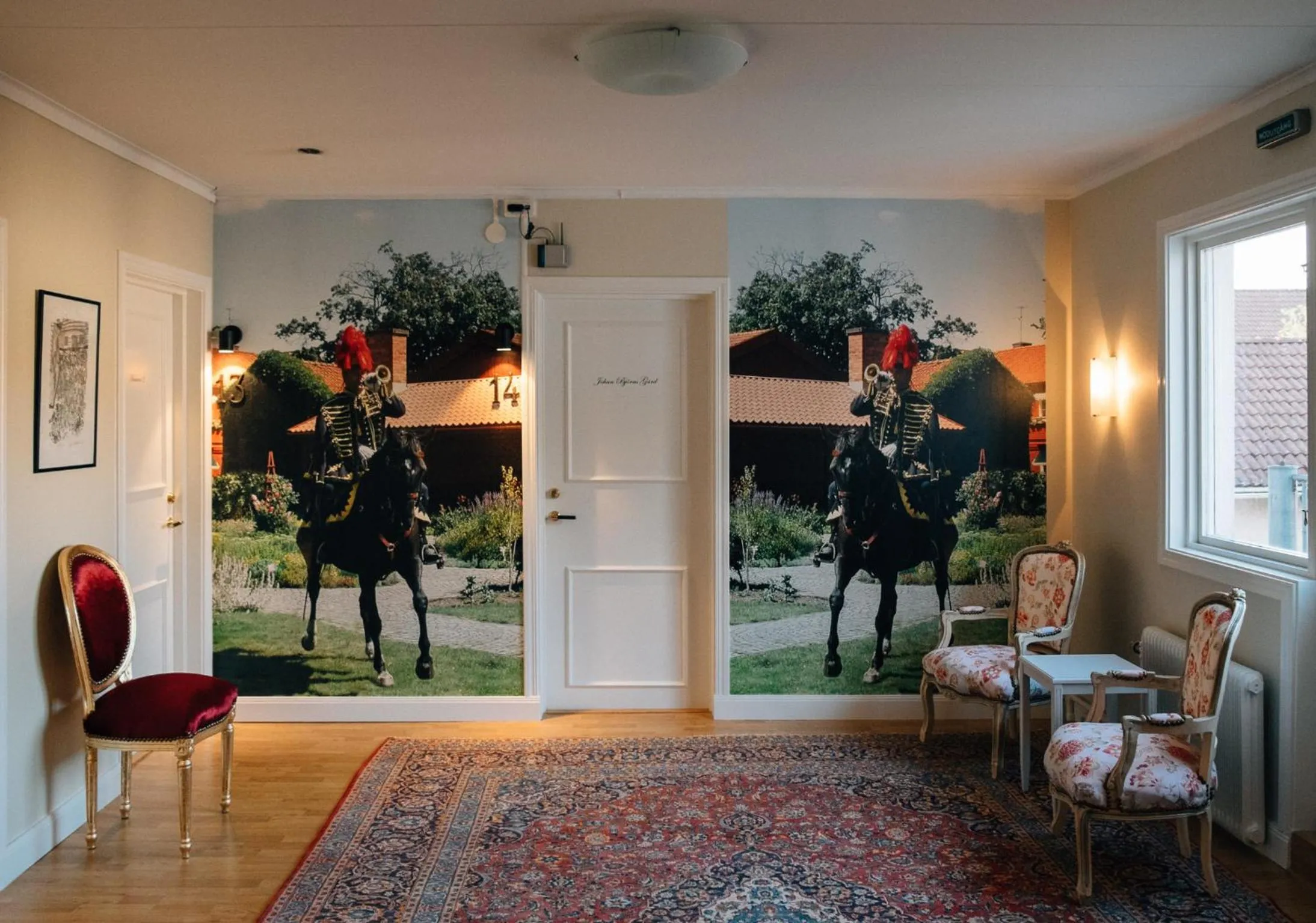 Lobby or reception in Eksjö Stadshotell Annex