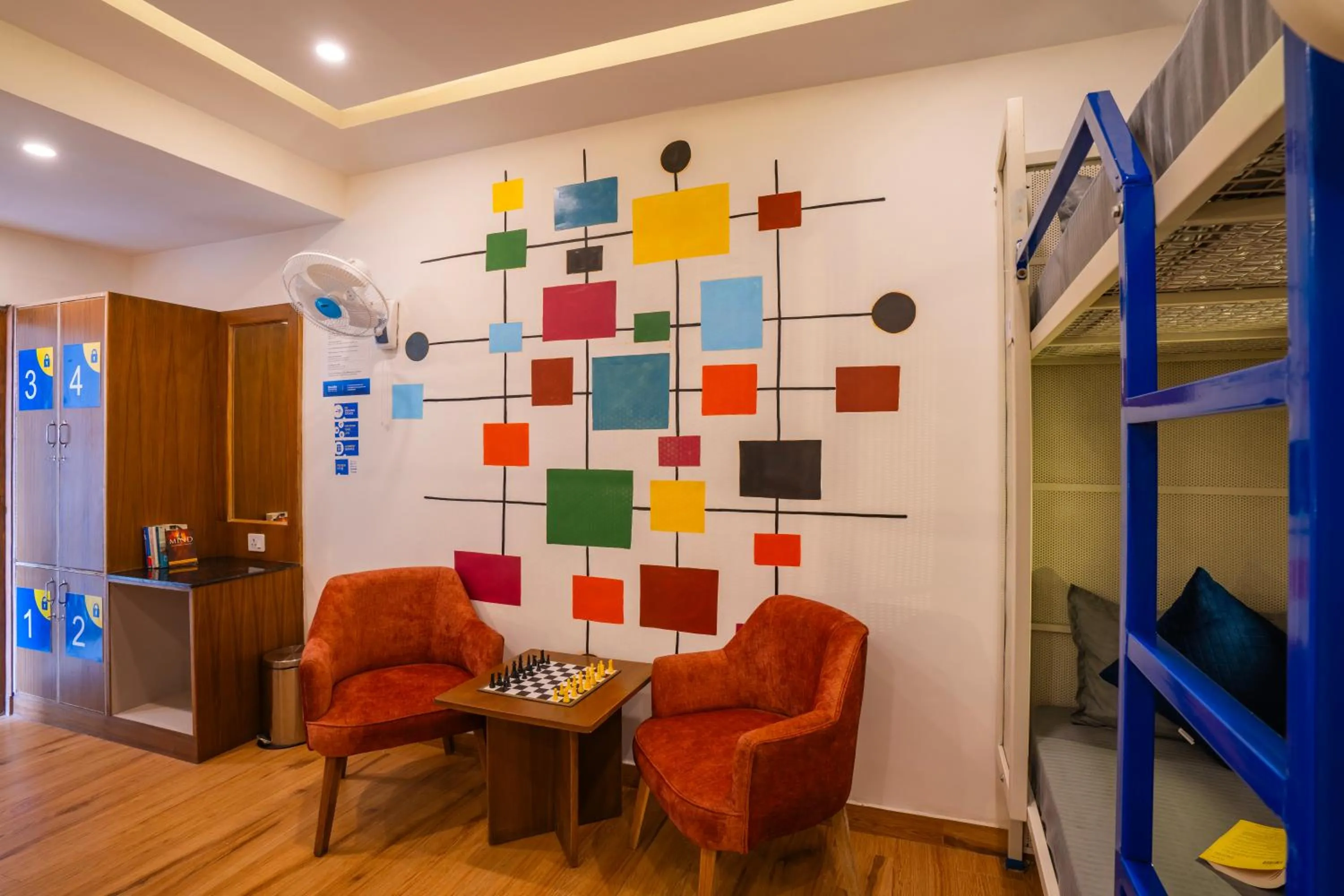 bunk bed in Shalom Backpackers Mussoorie