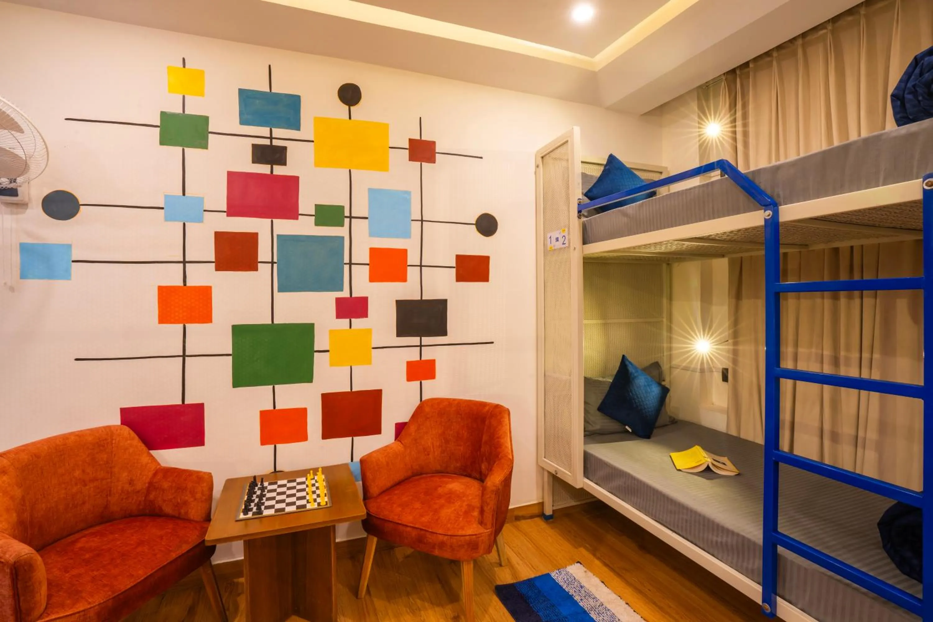 bunk bed in Shalom Backpackers Mussoorie