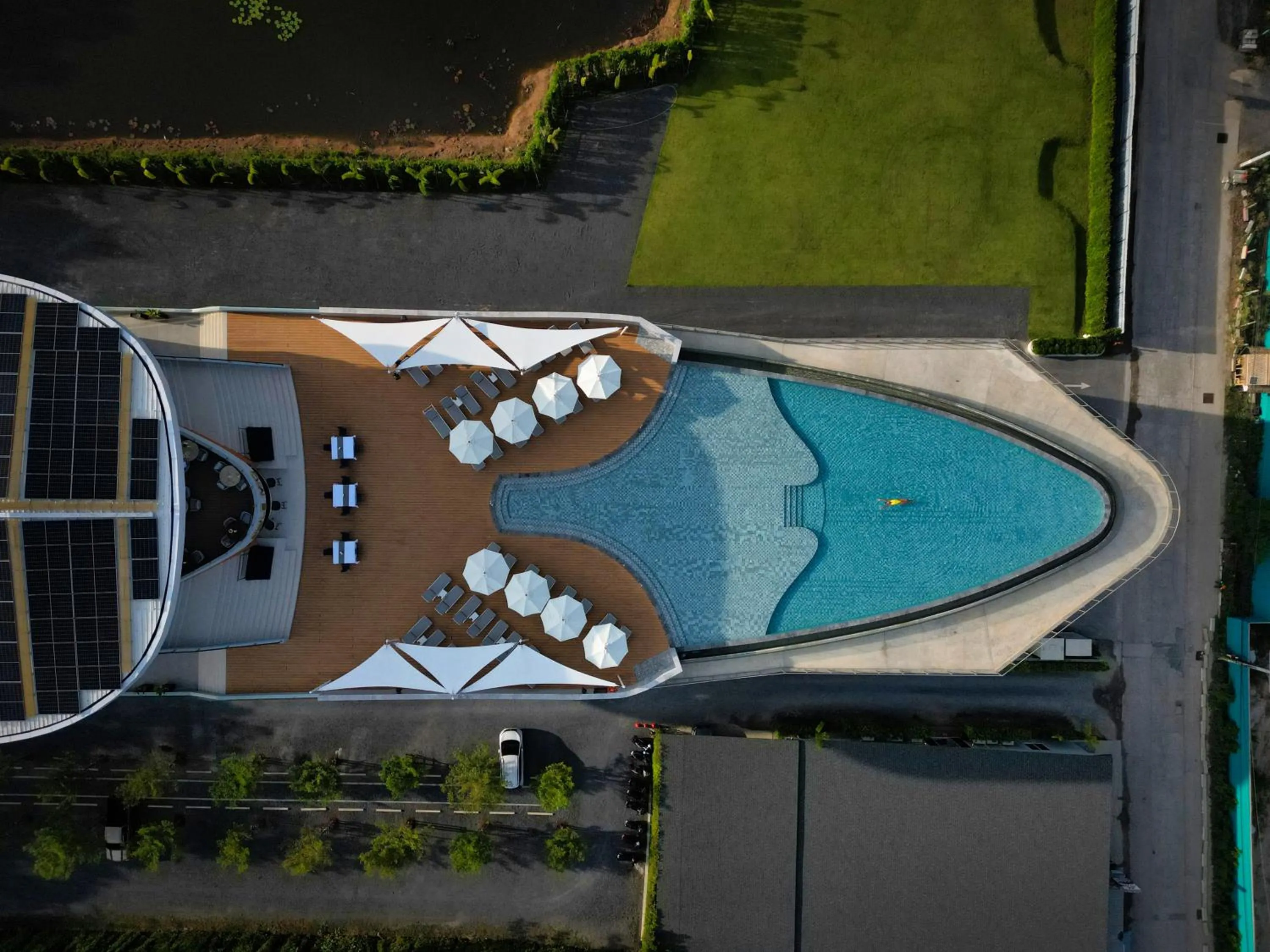 Bird's eye view in Sole Mio Boutique Hotel and Wellness - Adults Only