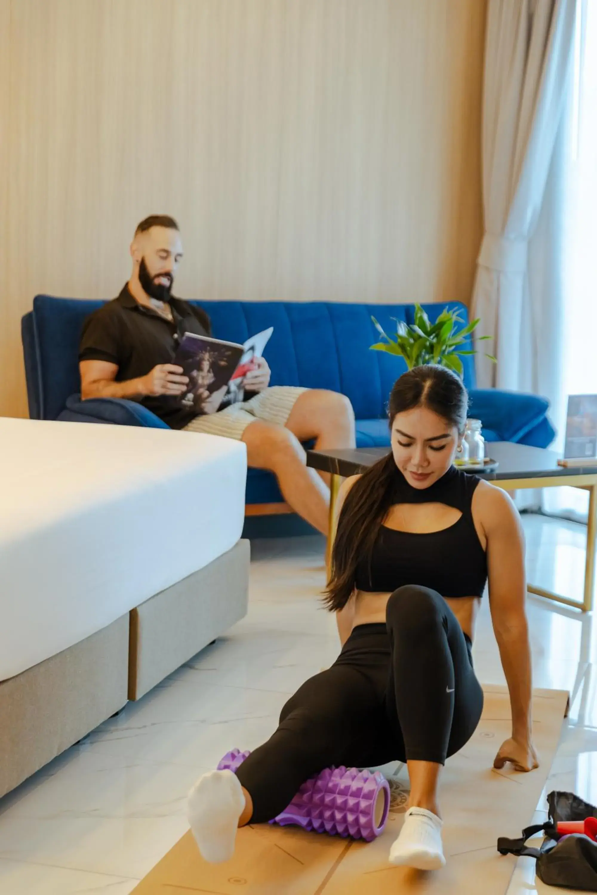 Bed in Sole Mio Boutique Hotel and Wellness - Adults Only Bed in Sole Mio Boutique Hotel and Wellness - Adults Only