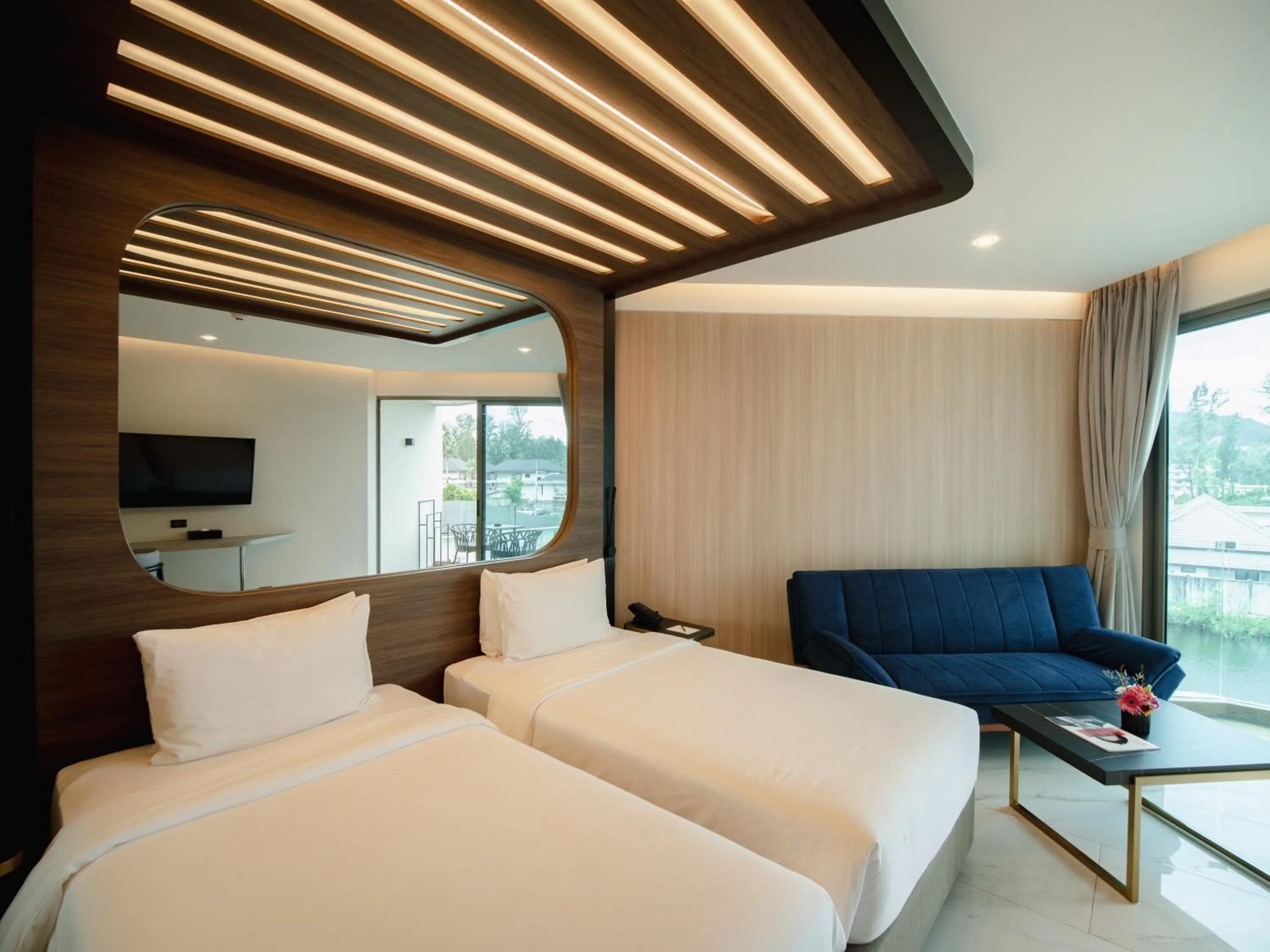 Bed in Sole Mio Boutique Hotel and Wellness - Adults Only