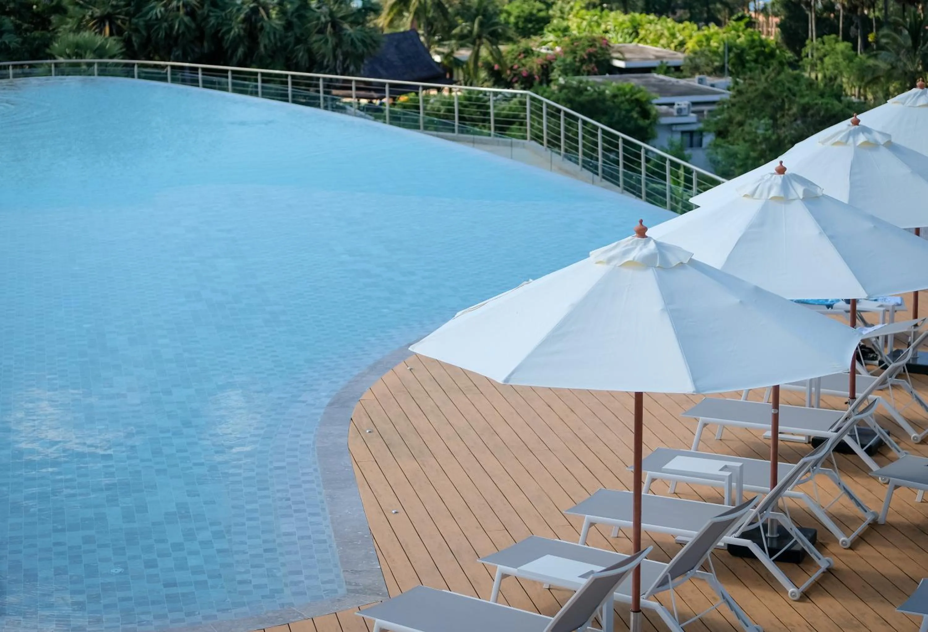 Pool view in Sole Mio Boutique Hotel and Wellness - Adults Only