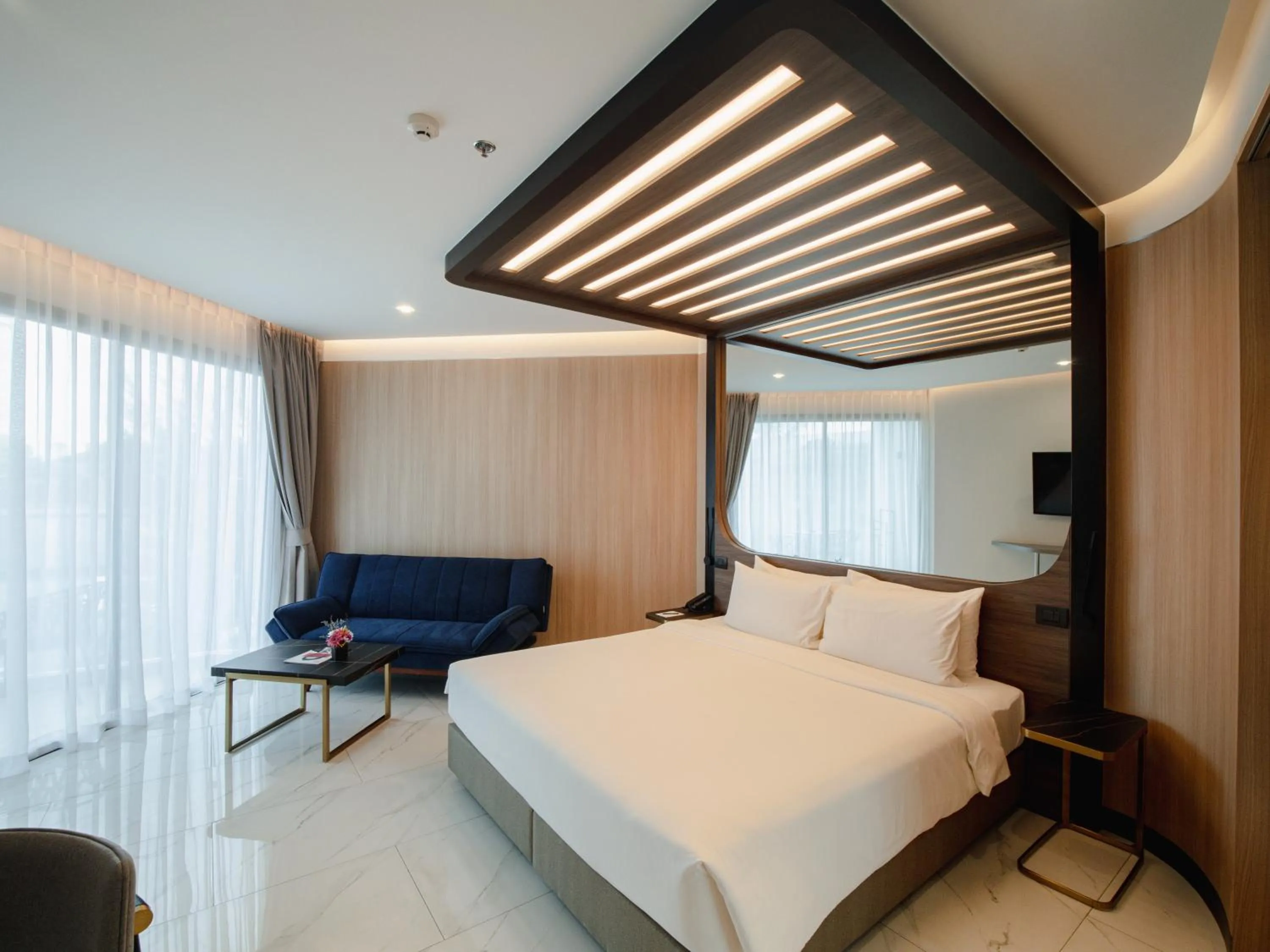 Bed in Sole Mio Boutique Hotel and Wellness - Adults Only