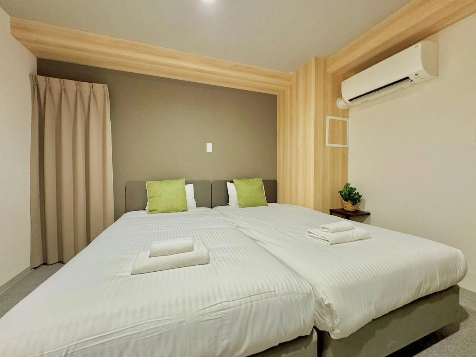 Bed in Y&Y NAMBA HOTEL Osaka