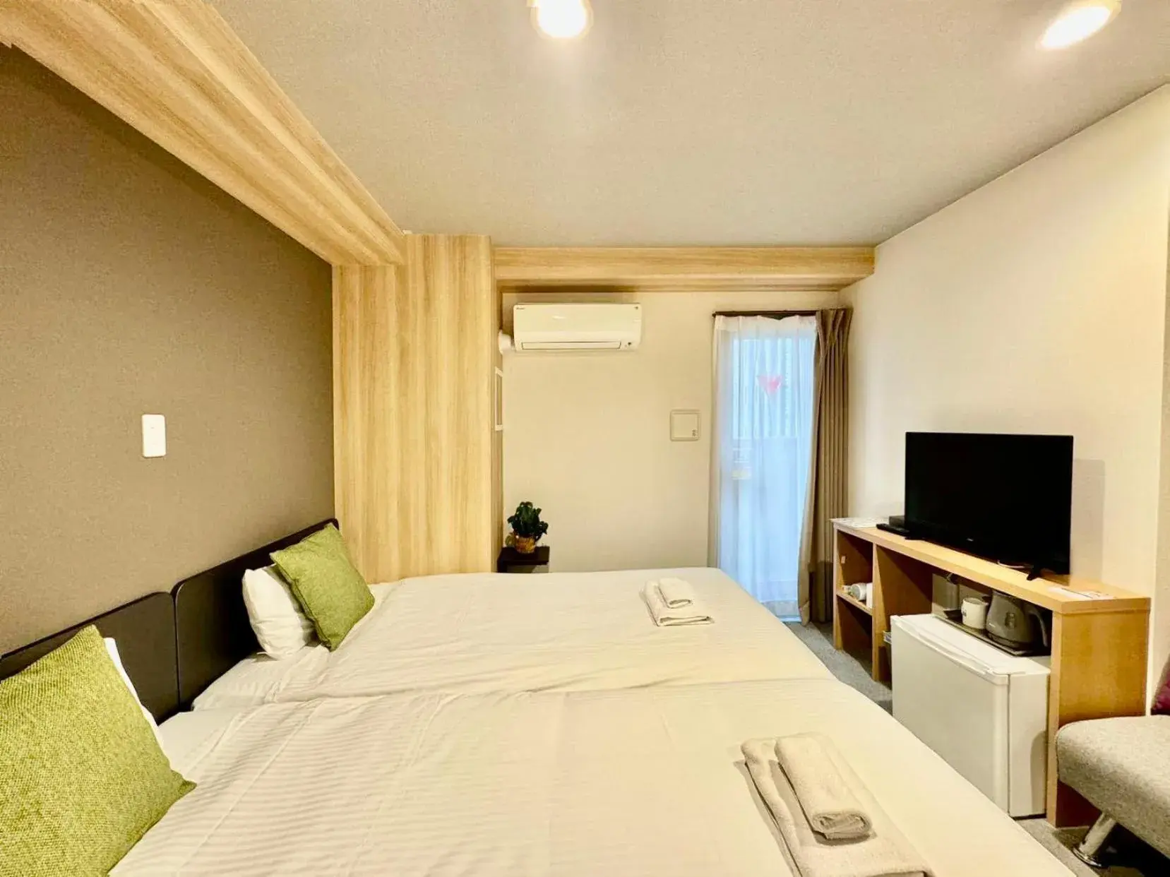 Bed in Y&Y NAMBA HOTEL Osaka Bed in Y&Y NAMBA HOTEL Osaka