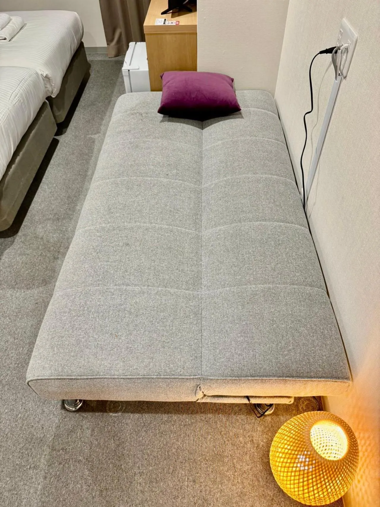 Bed in Y&Y NAMBA HOTEL Osaka