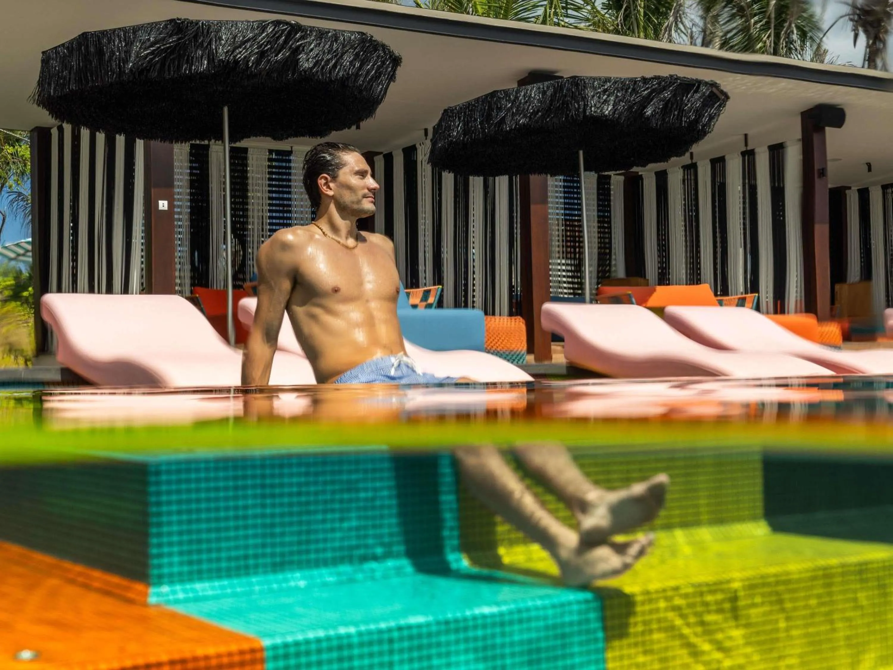 Pool view in SO/ Maldives