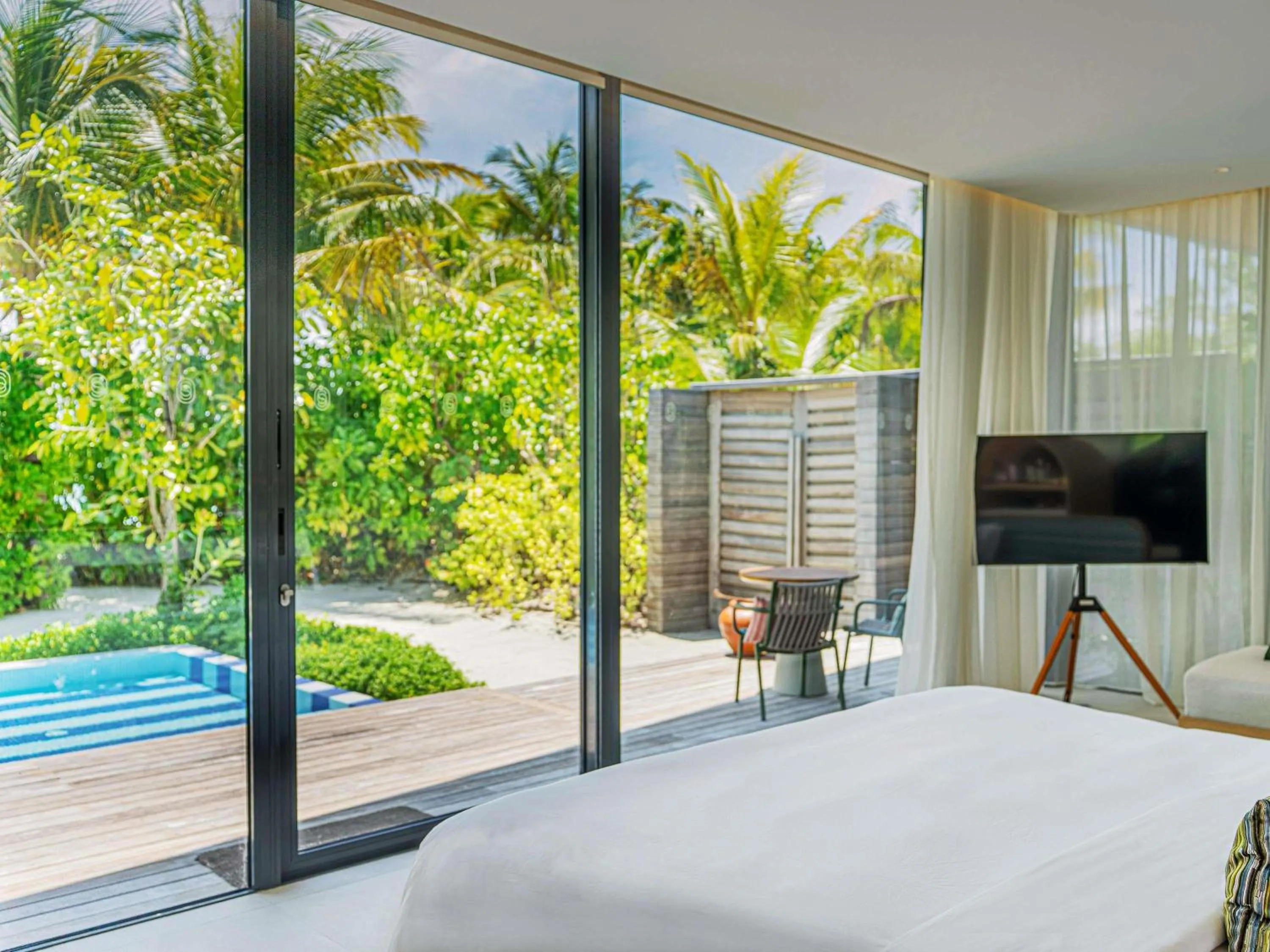 Bedroom, Bed in SO/ Maldives