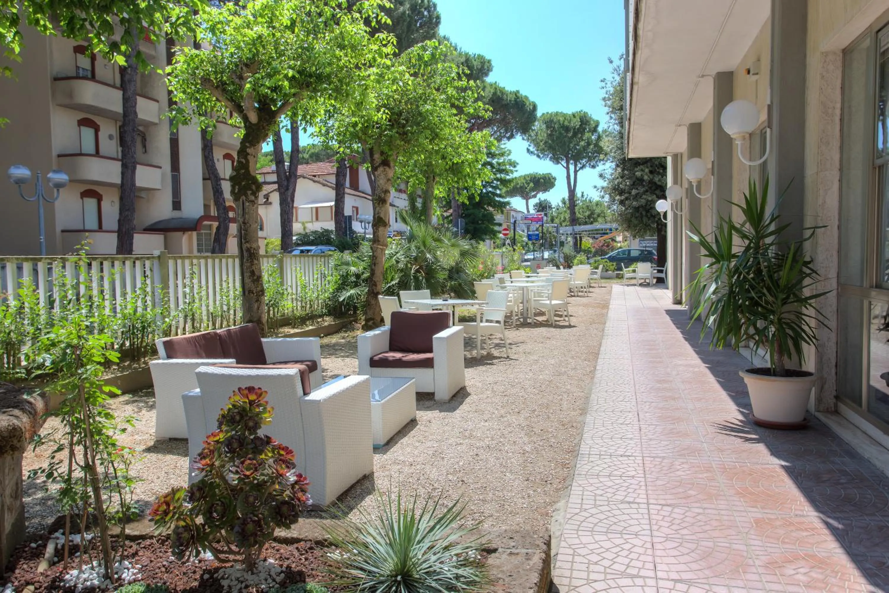 Facade/entrance in New Hotel Chiari