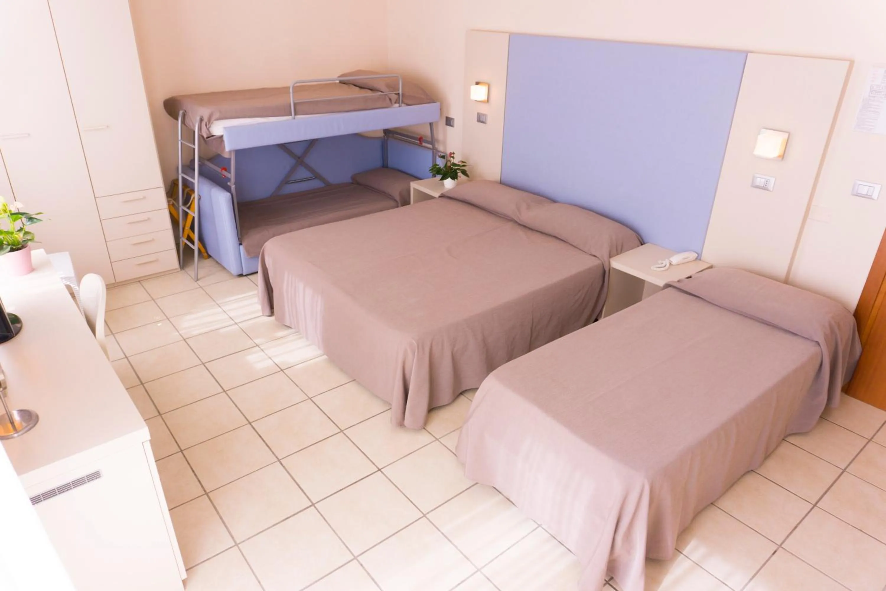 Bed in New Hotel Chiari