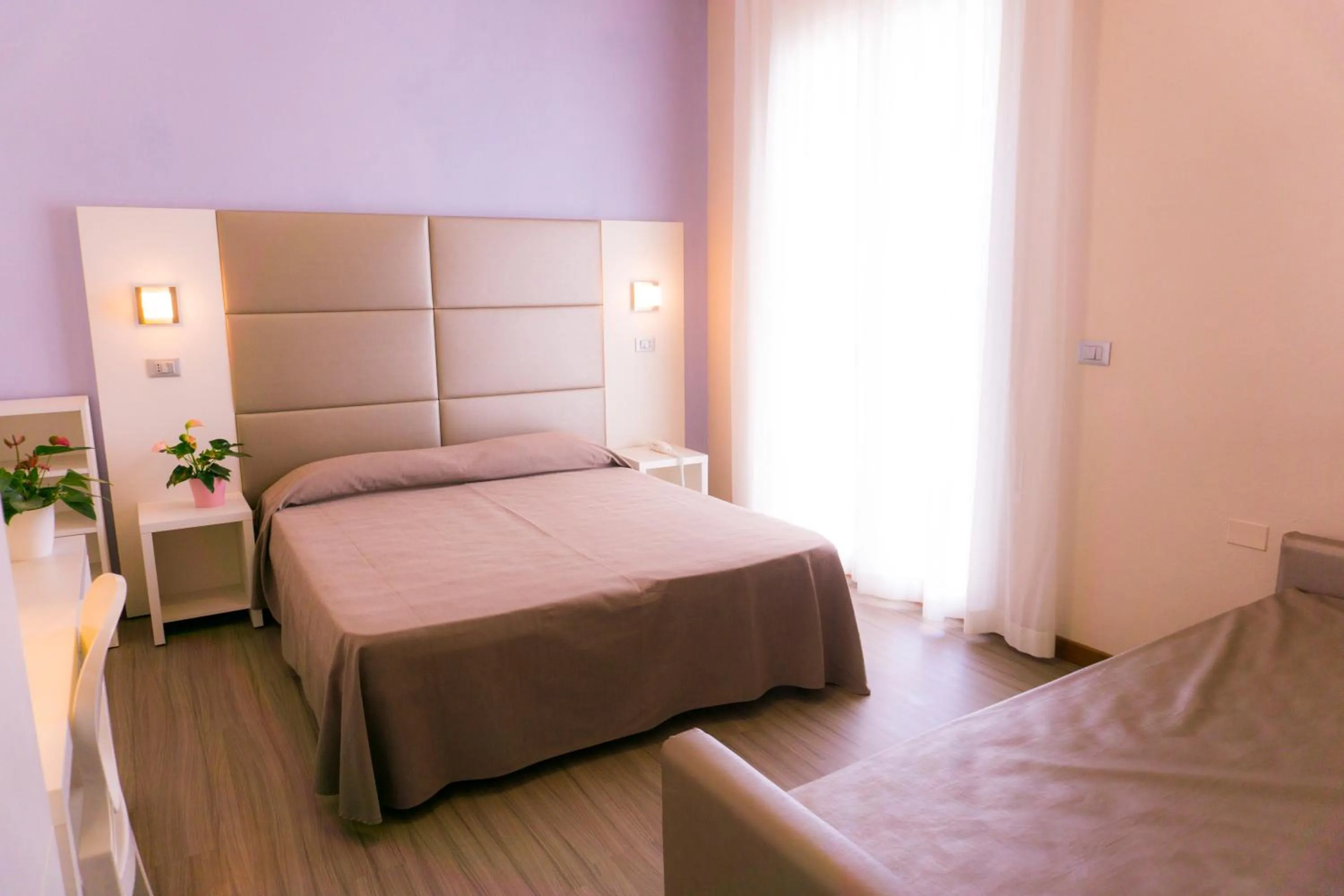 Bed in New Hotel Chiari