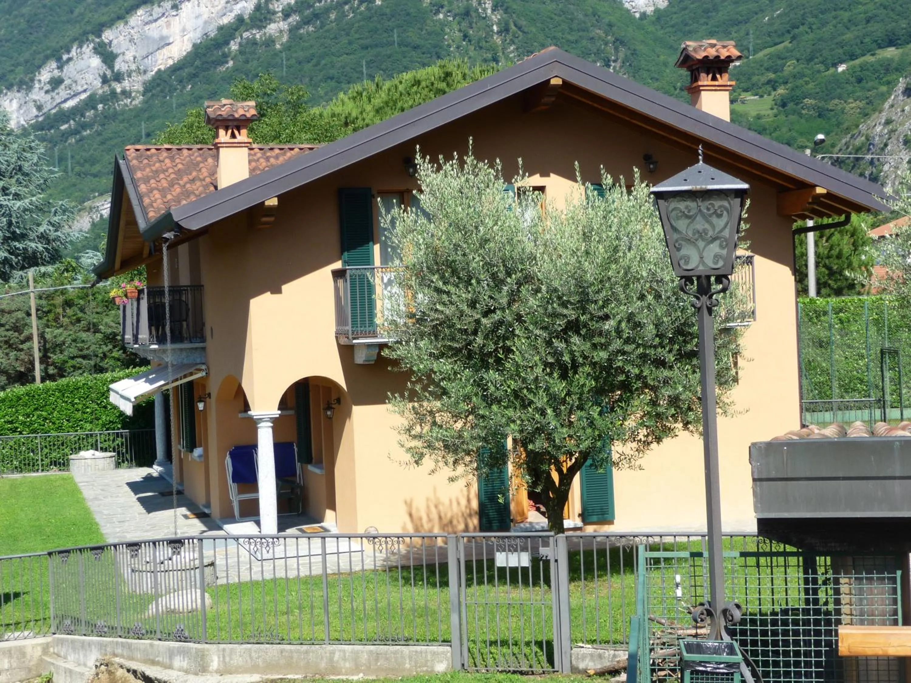 Garden in Albergo Rusall