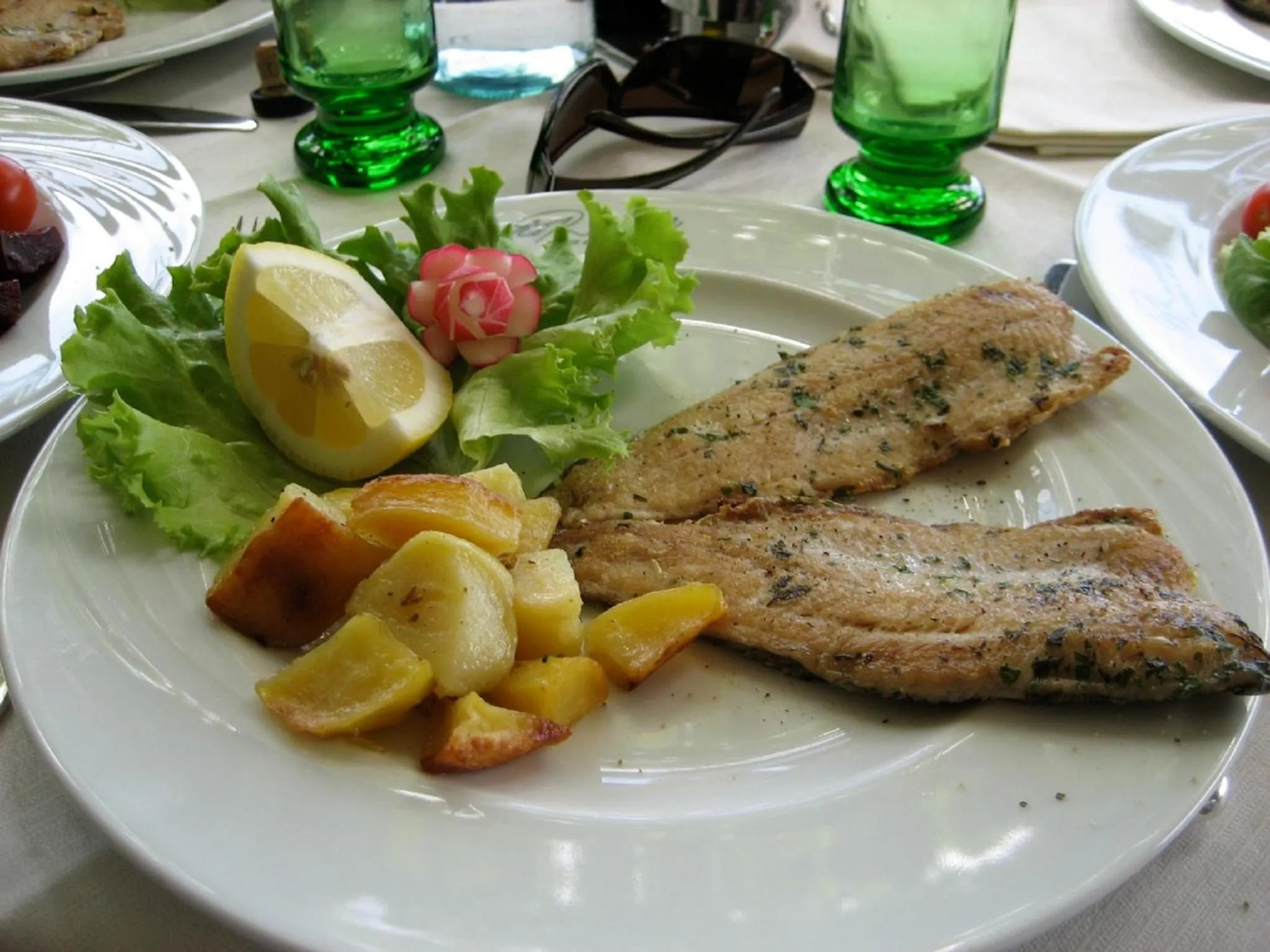 Food in Albergo Rusall