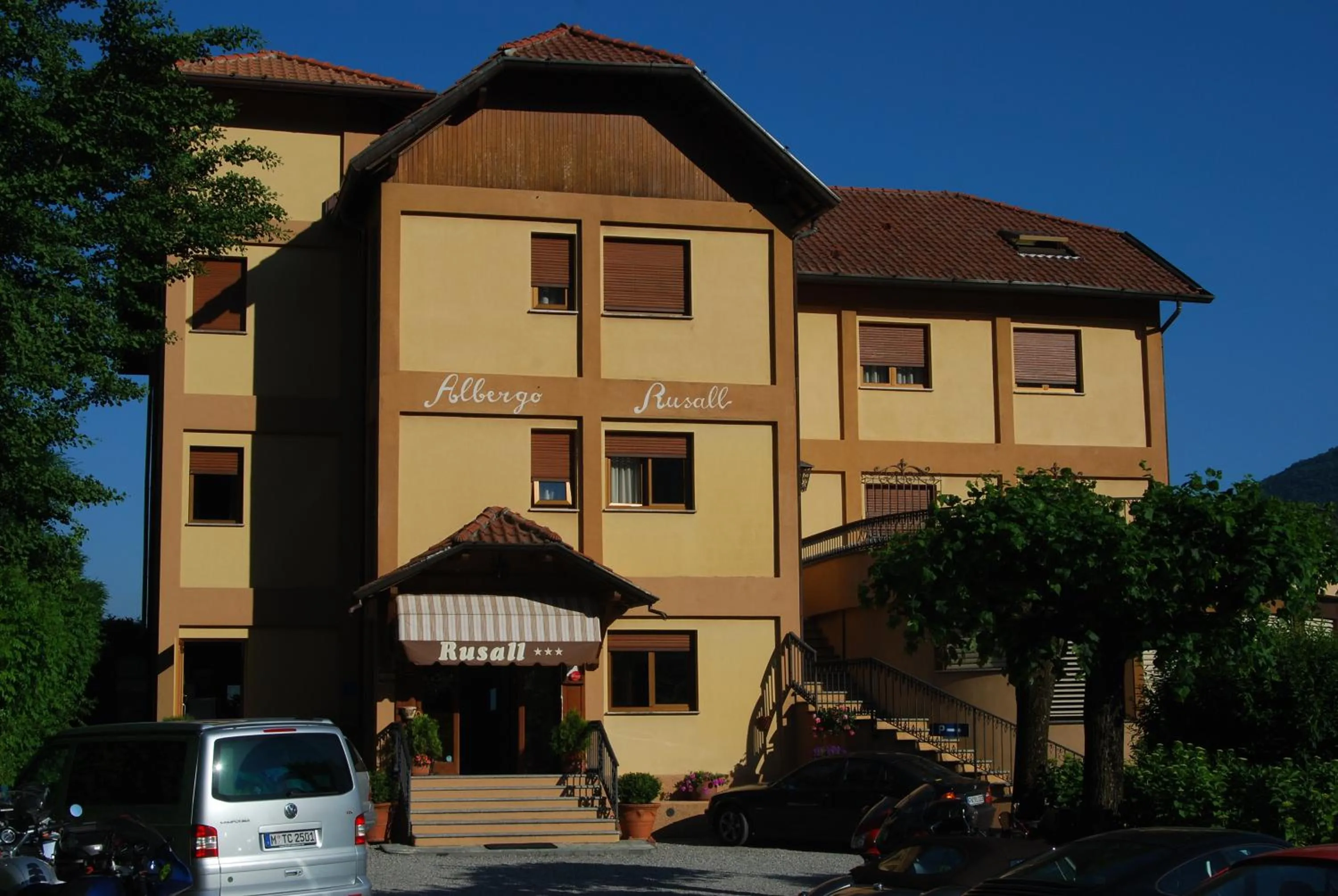 Facade/entrance in Albergo Rusall