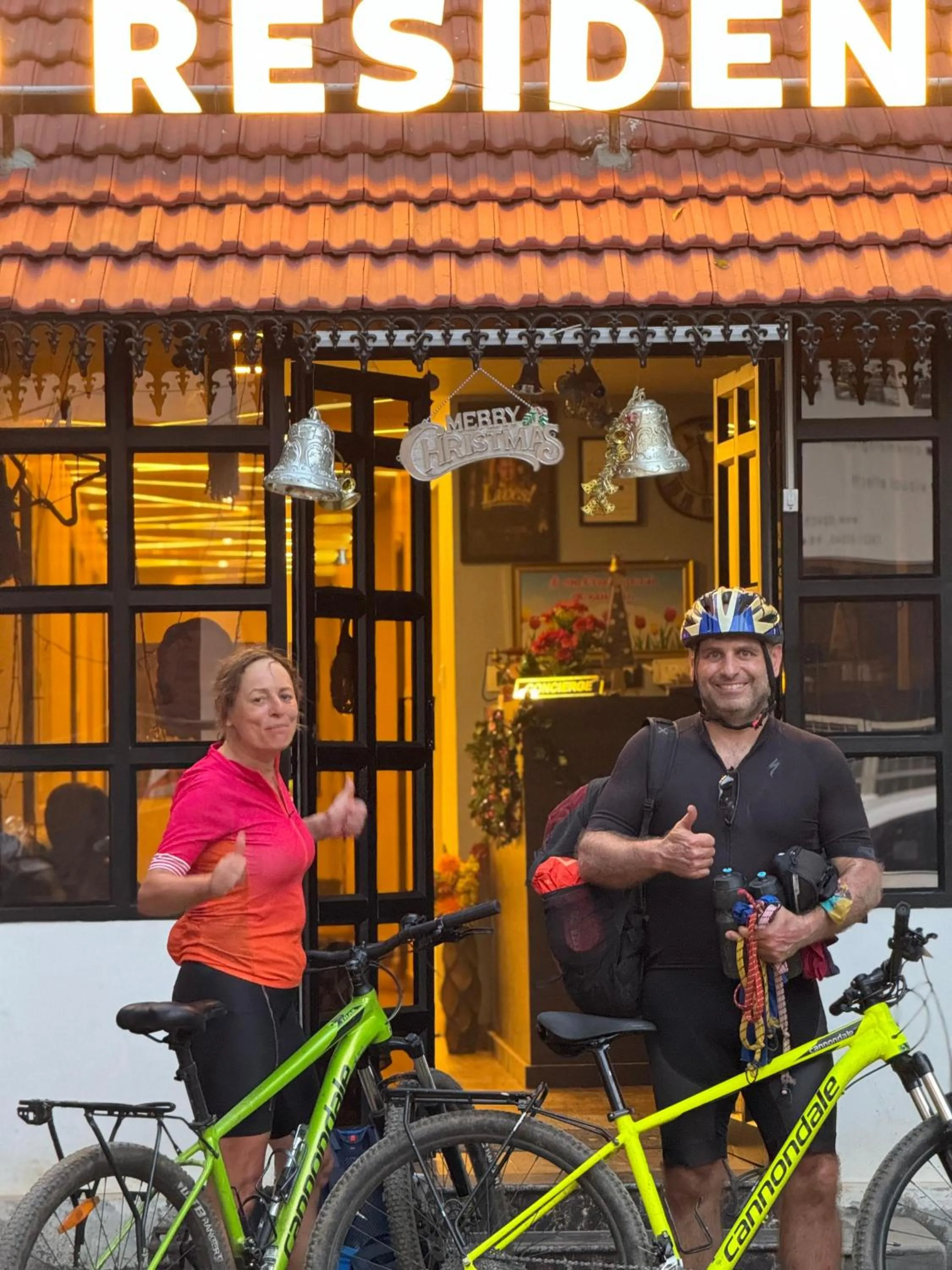 Cycling in David Residency