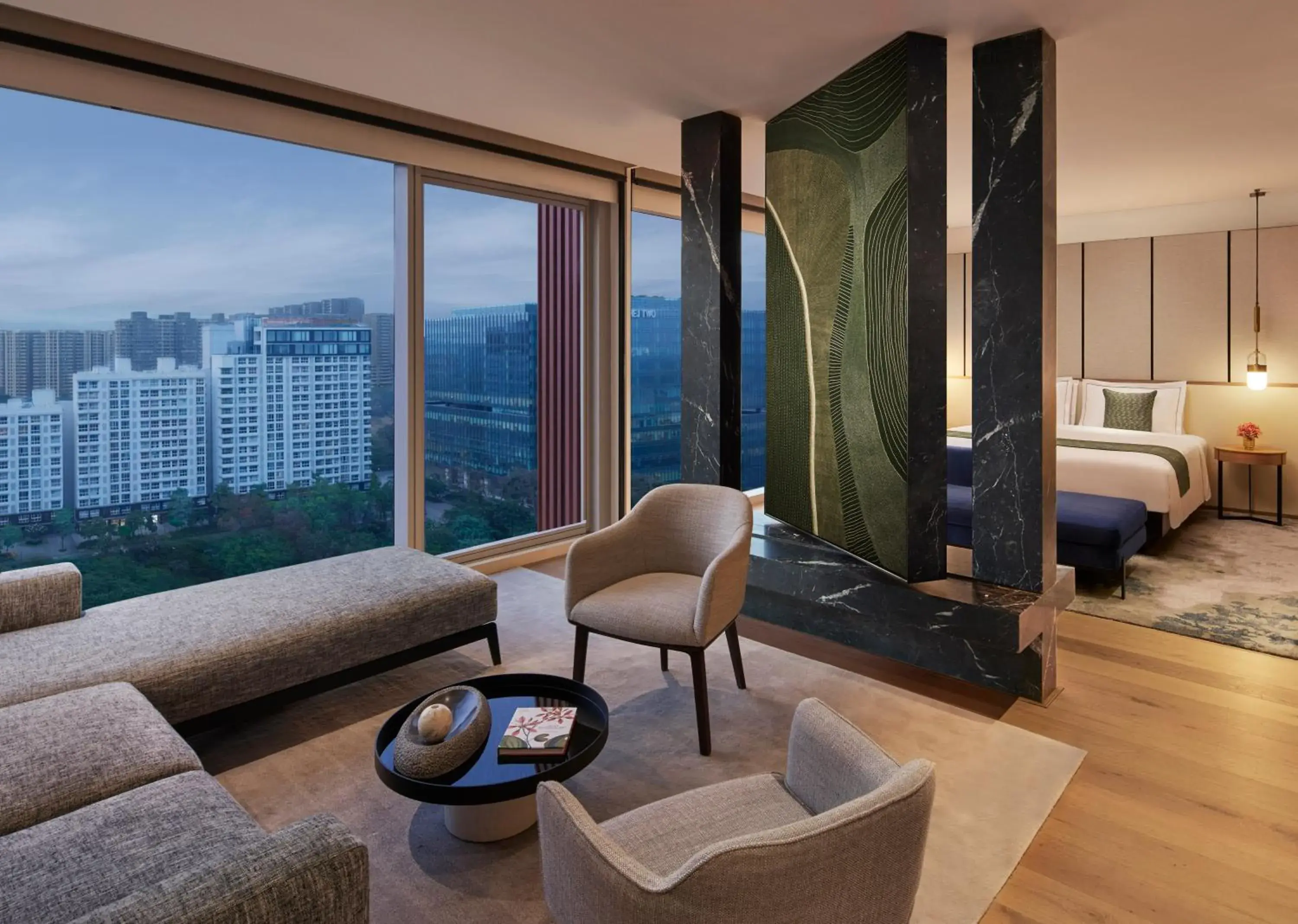 Bed in Taj The Trees, Mumbai Bed in Taj The Trees, Mumbai