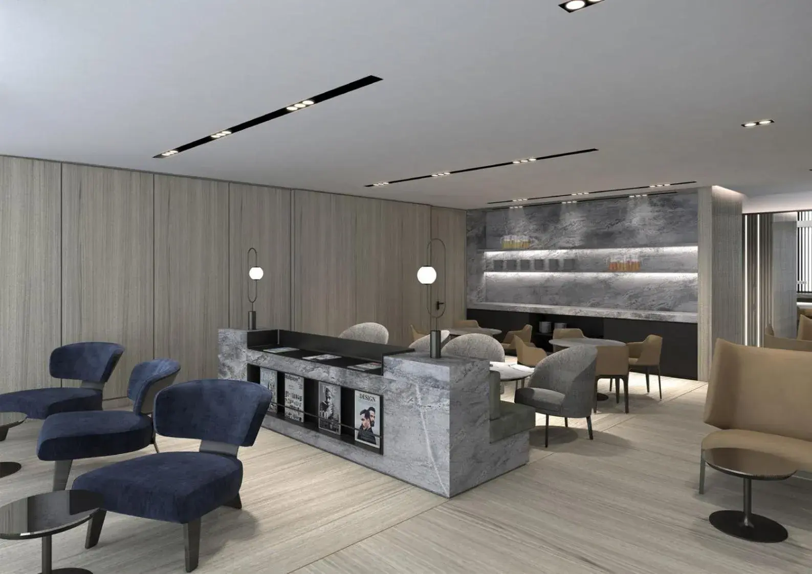 Lounge or bar in Taj The Trees, Mumbai Lounge or bar in Taj The Trees, Mumbai