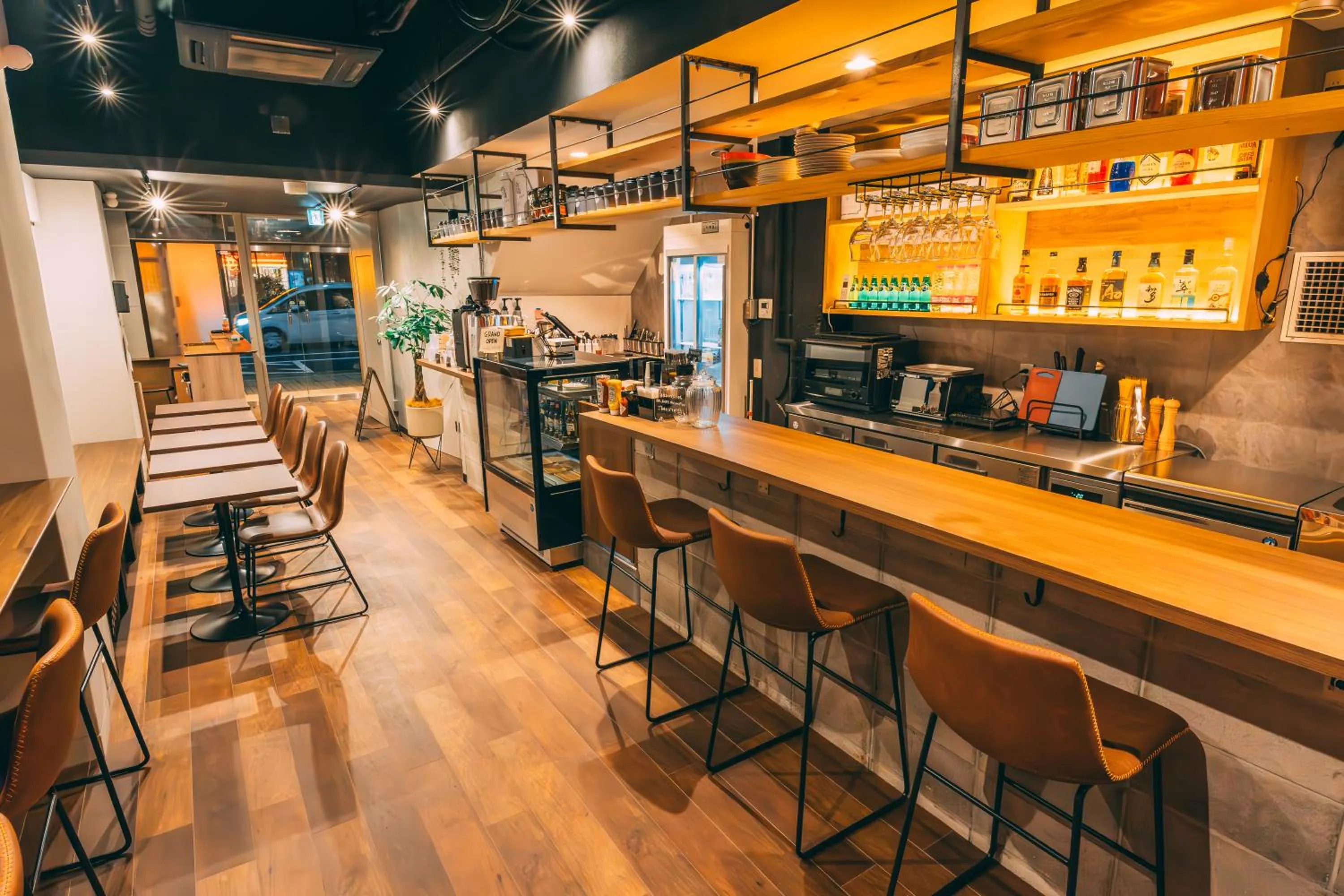 Lounge or bar in Tokyo Guesthouse HIVE