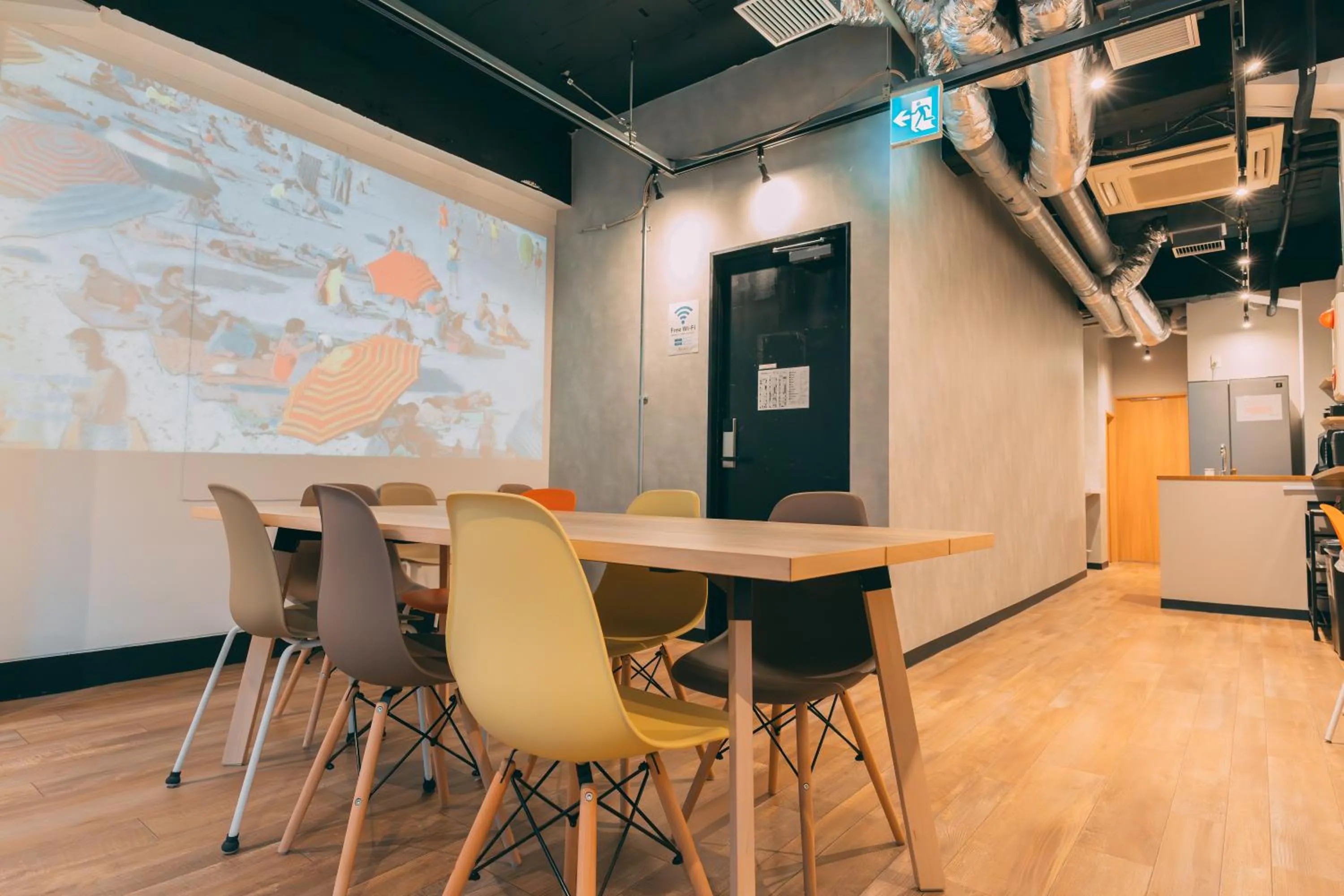 Lobby or reception in Tokyo Guesthouse HIVE