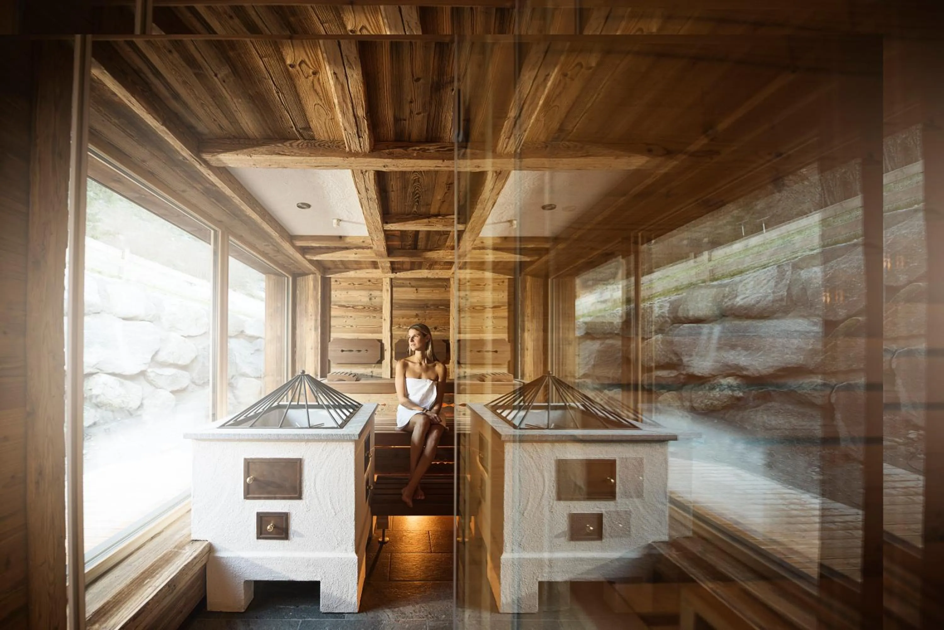 Sauna in Das Kaltenbach - ApartHotel