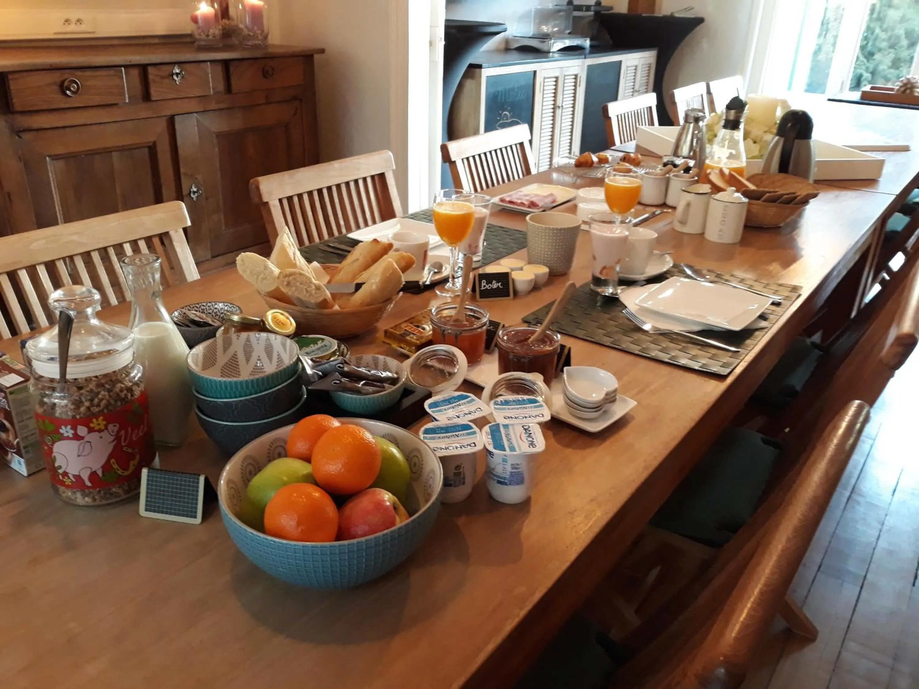 Restaurant/places to eat in Le Parc des 4 Saisons