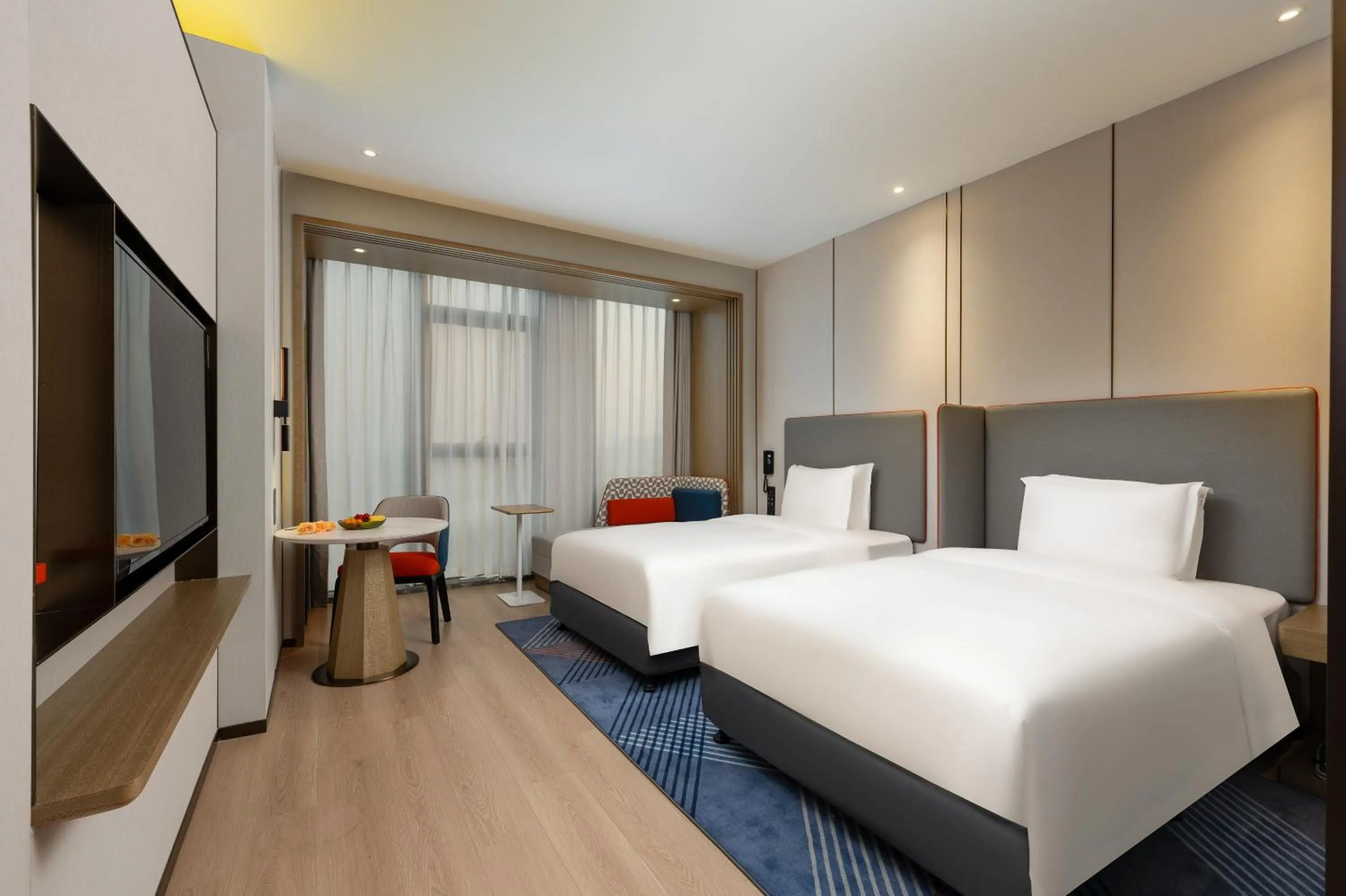 Bed in Holiday Inn Express Suzhou Bay by IHG