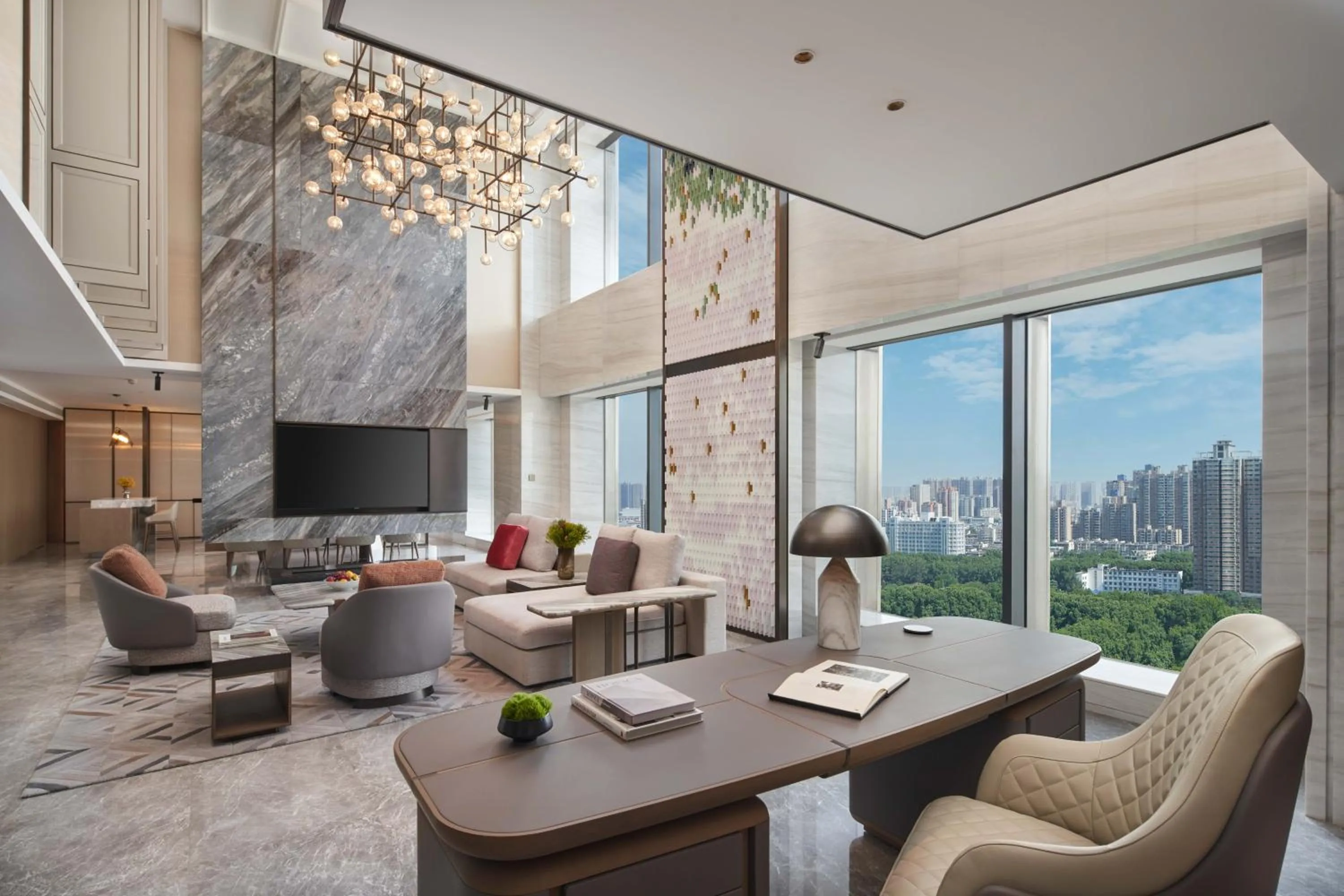 Living room in InterContinental Hotels Zhengzhou