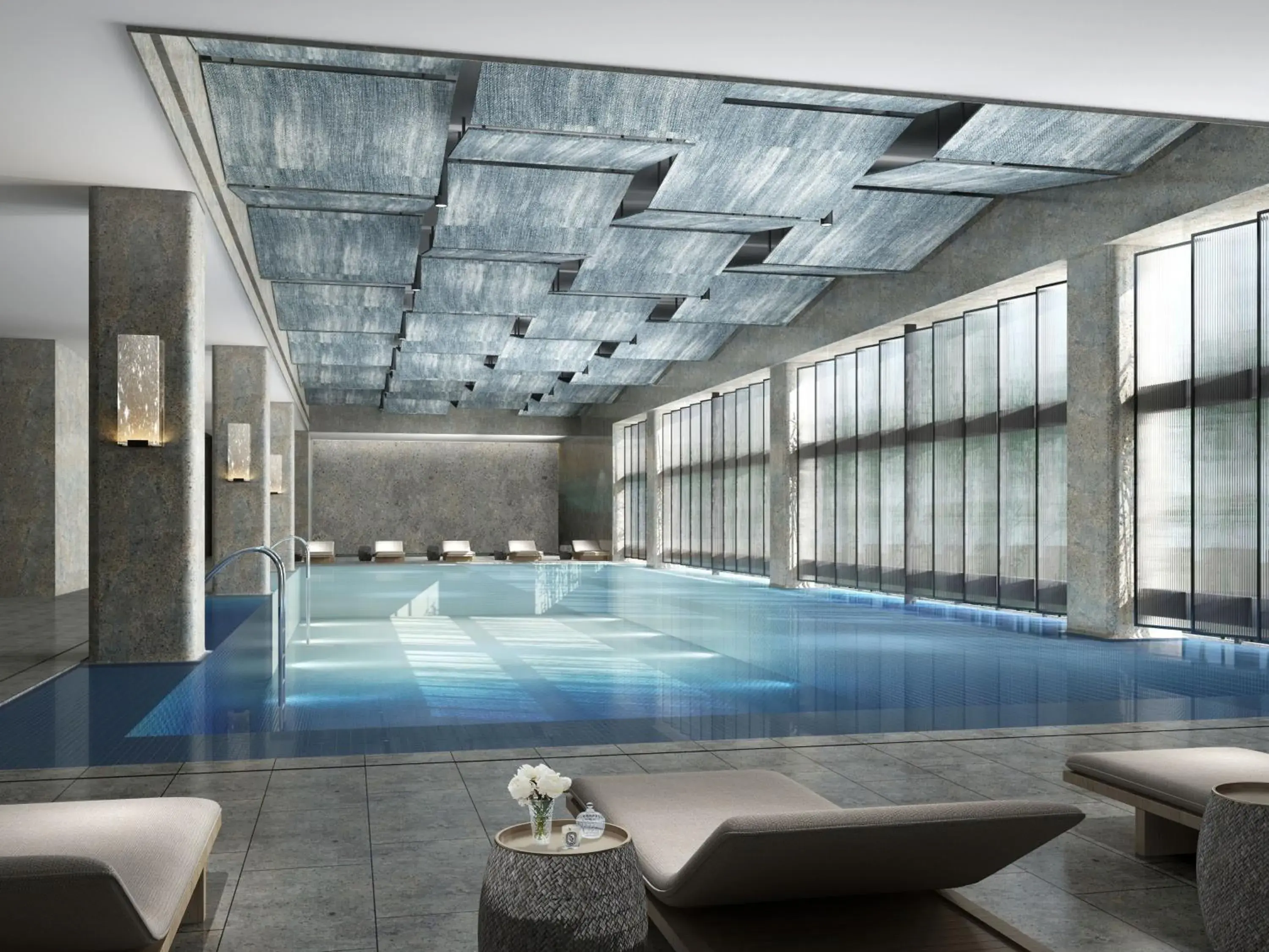 Swimming pool in InterContinental Hotels Zhengzhou Swimming pool in InterContinental Hotels Zhengzhou