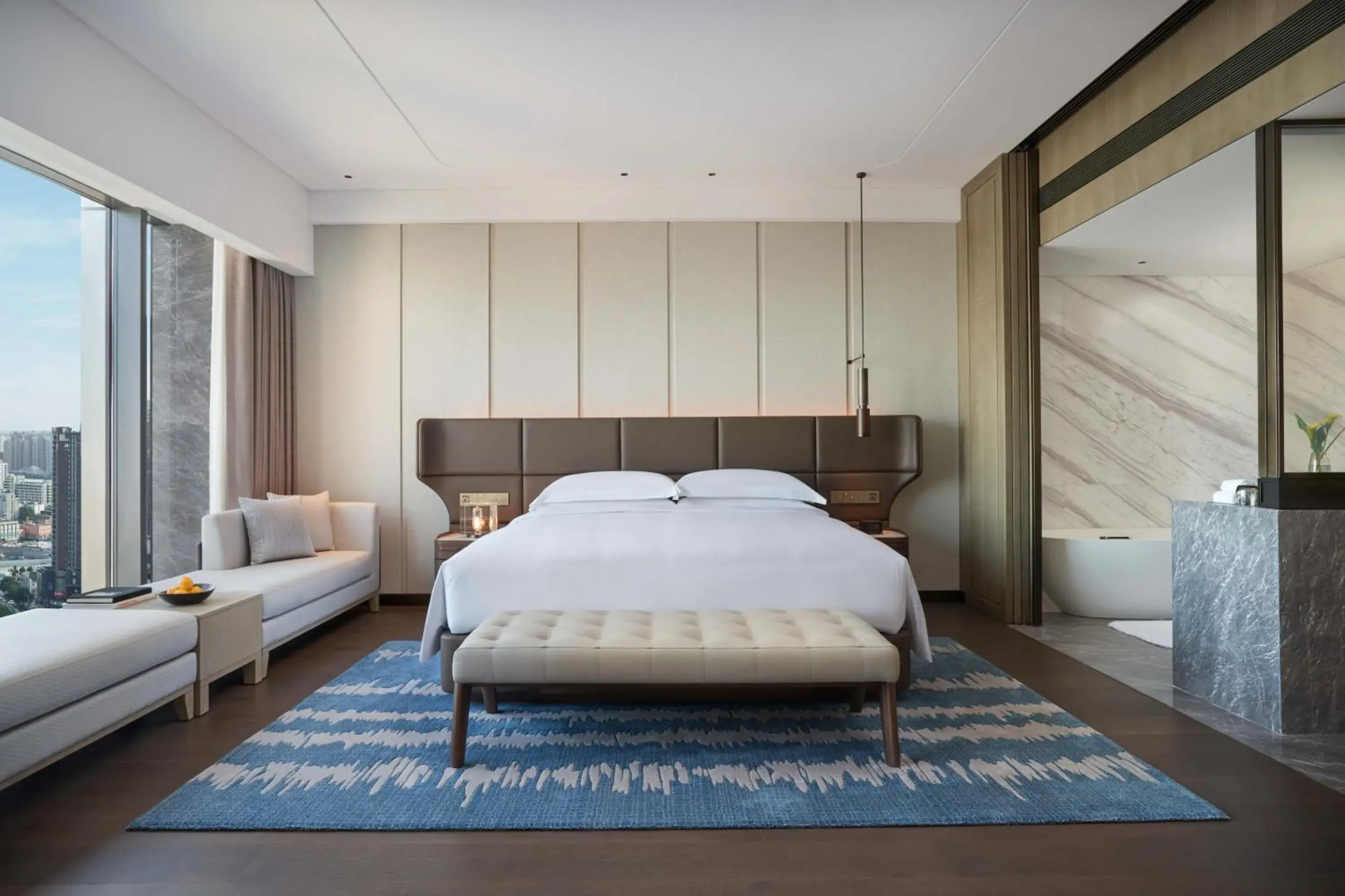 Bed in InterContinental Hotels Zhengzhou Bed in InterContinental Hotels Zhengzhou