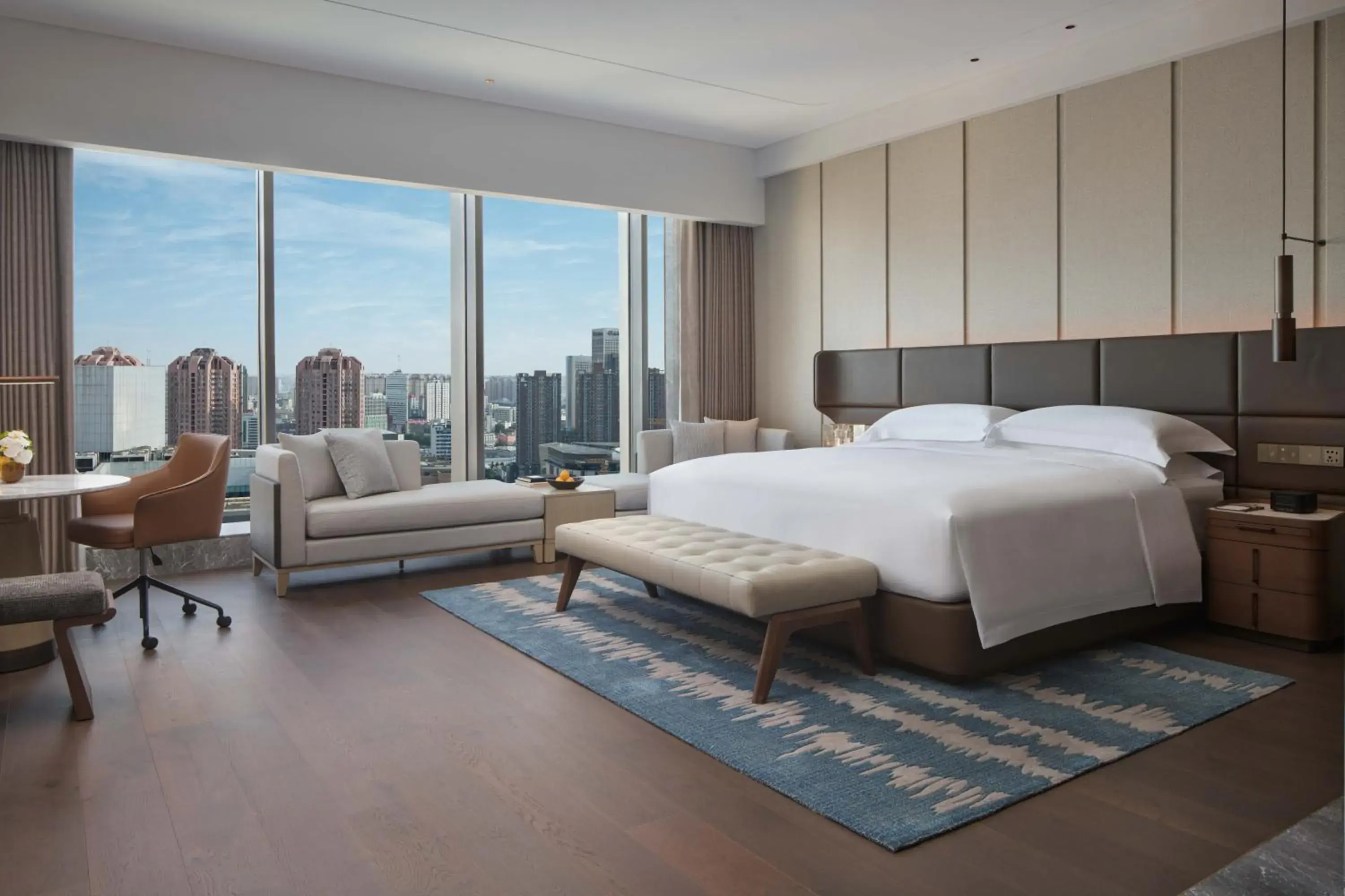 Bed in InterContinental Hotels Zhengzhou Bed in InterContinental Hotels Zhengzhou