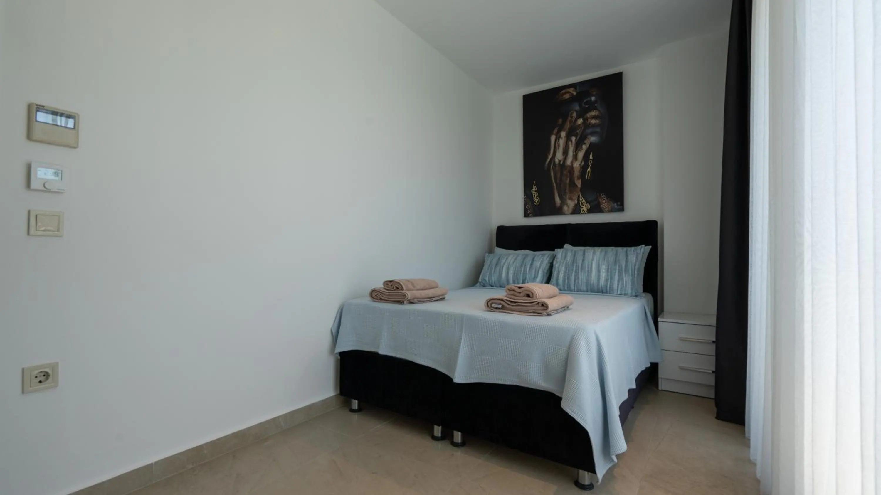 Bed in Blue Point Hotel Yalikavak