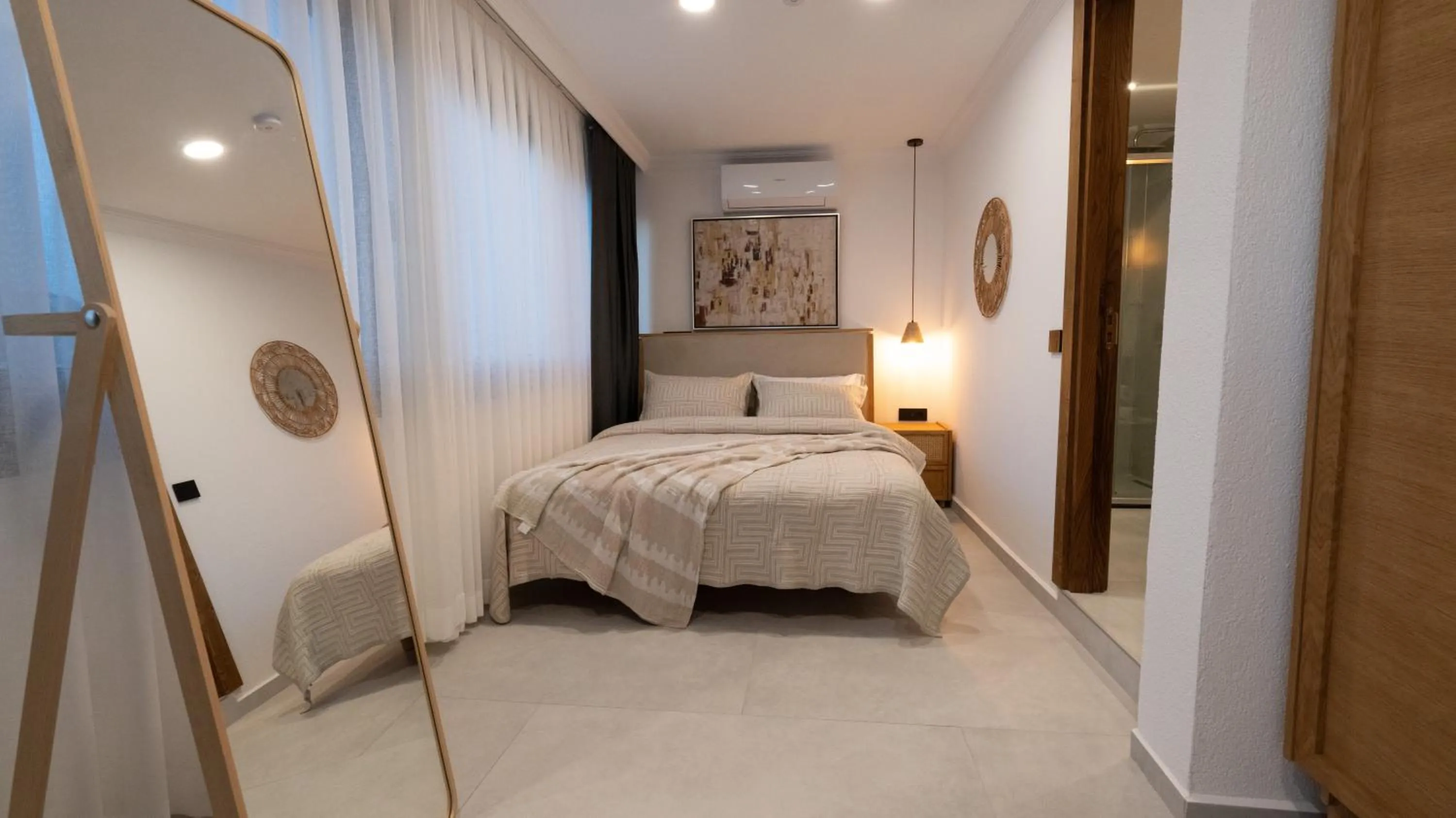 Bed in Blue Point Hotel Yalikavak