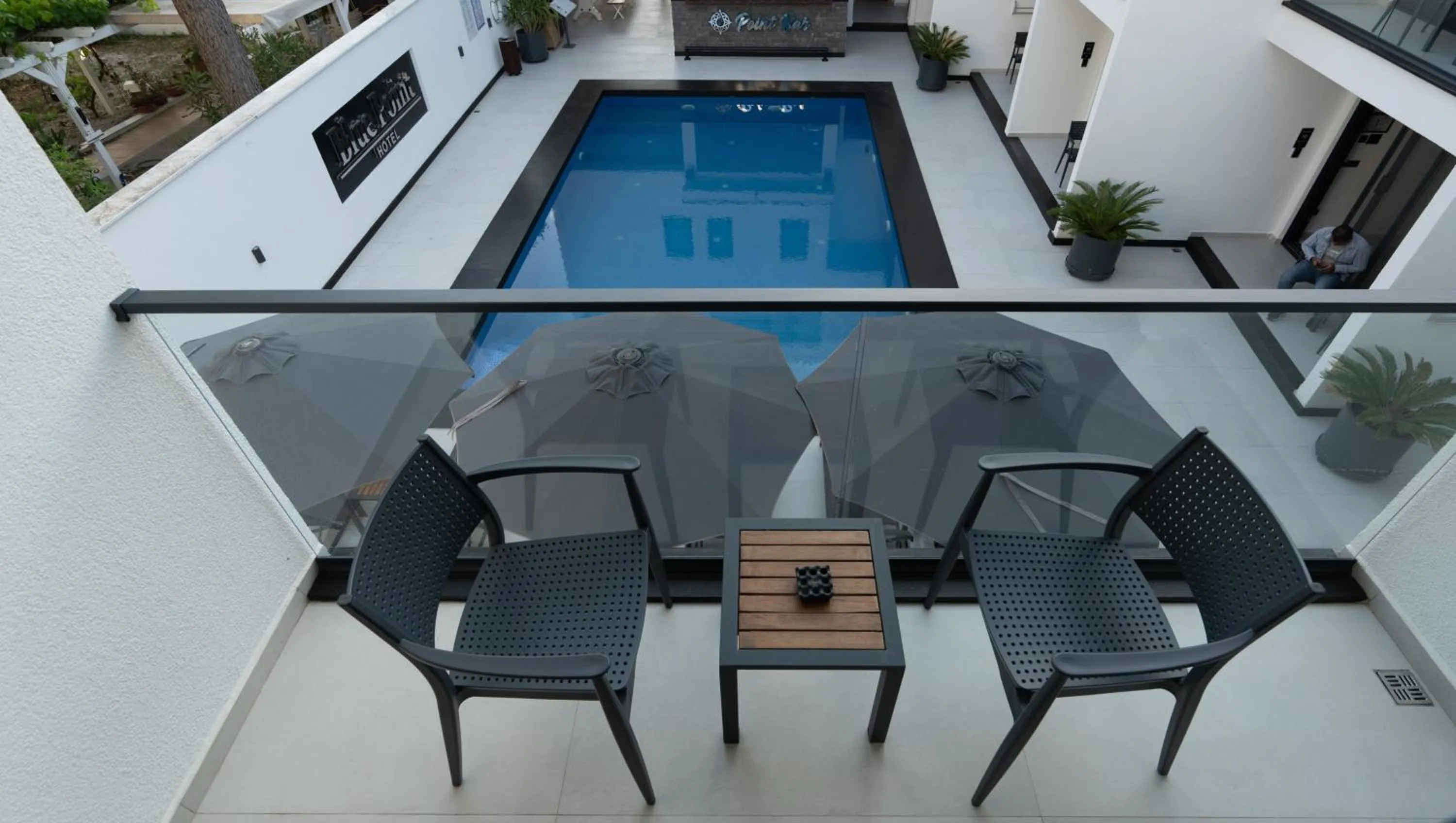 Balcony/Terrace in Blue Point Hotel Yalikavak