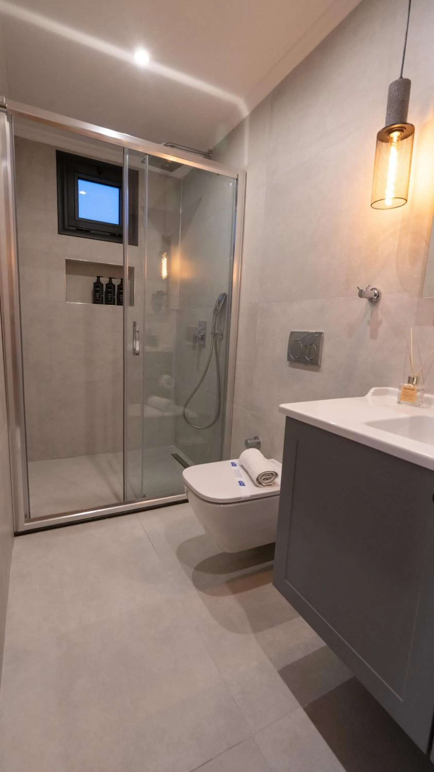 Shower in Blue Point Hotel Yalikavak