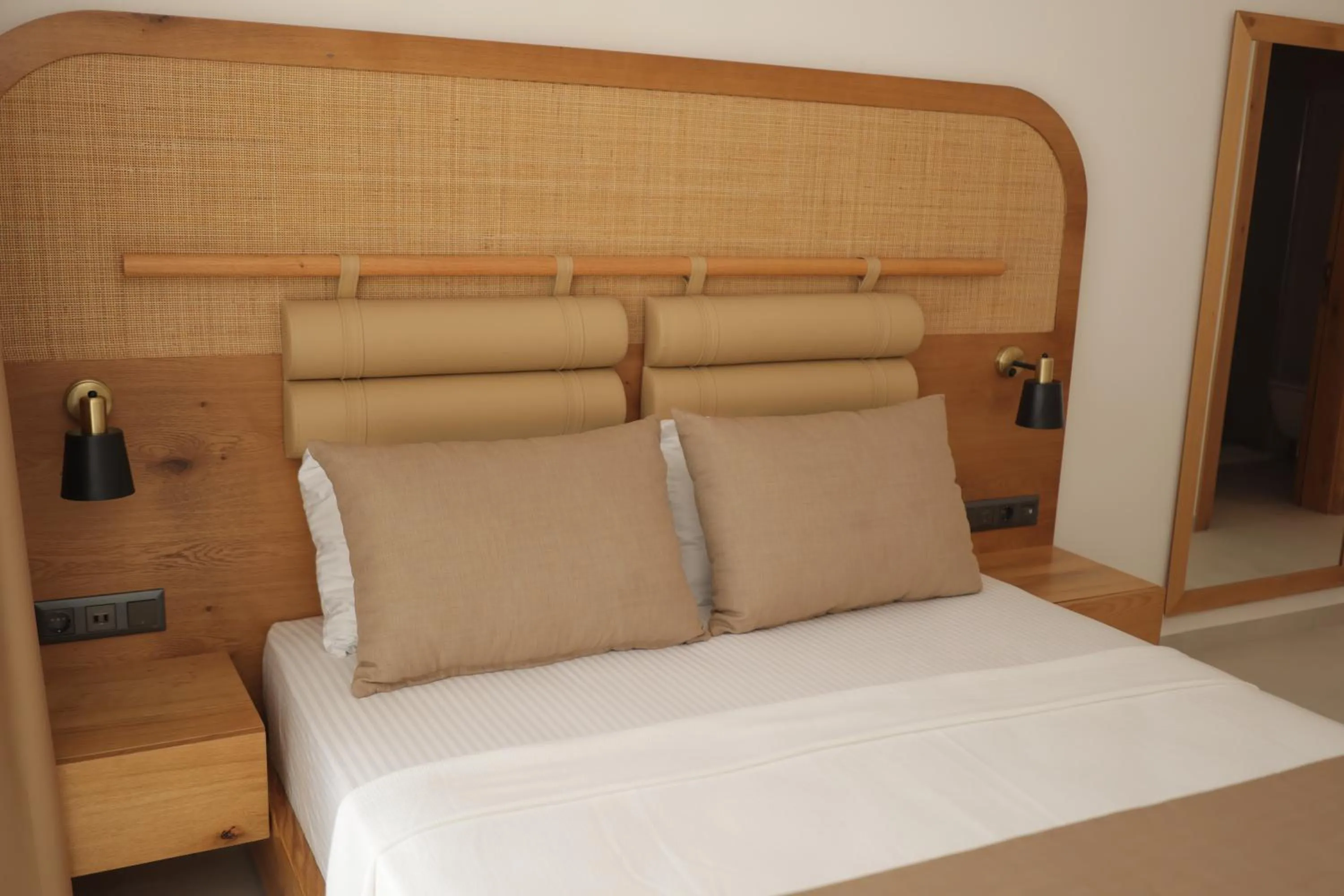 Bed in Blue Point Hotel Yalikavak
