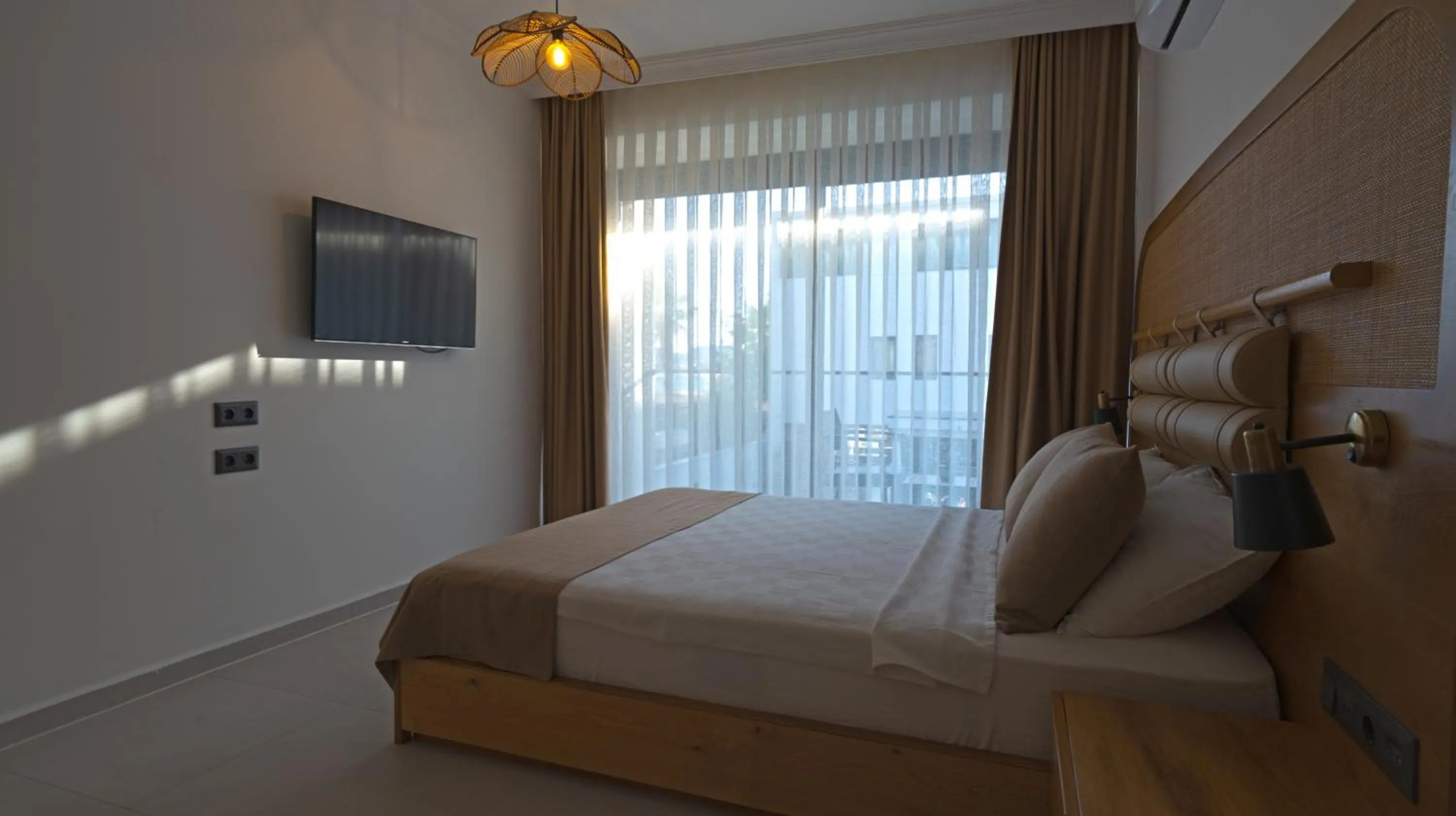 Bed in Blue Point Hotel Yalikavak