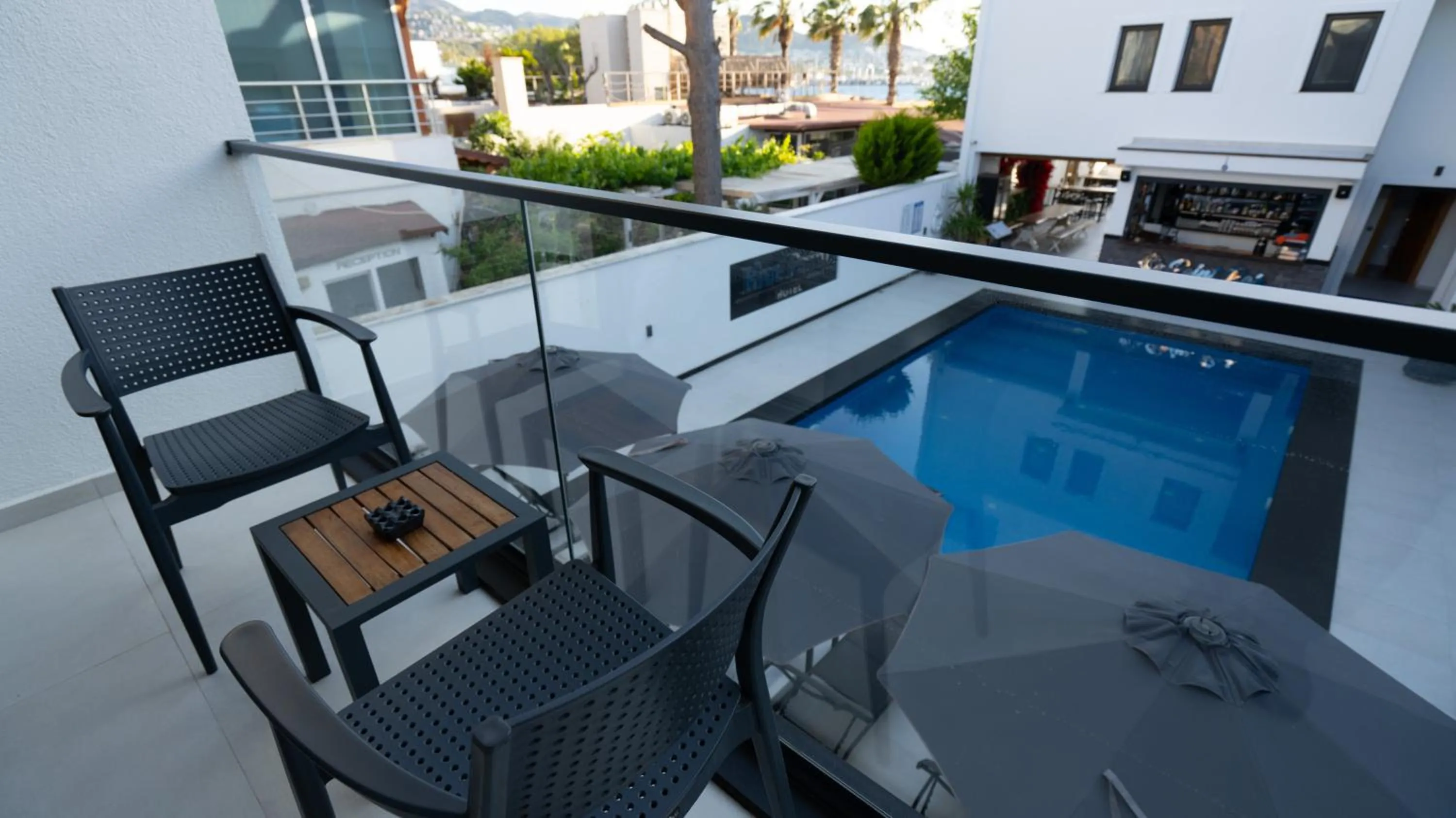 Balcony/Terrace in Blue Point Hotel Yalikavak