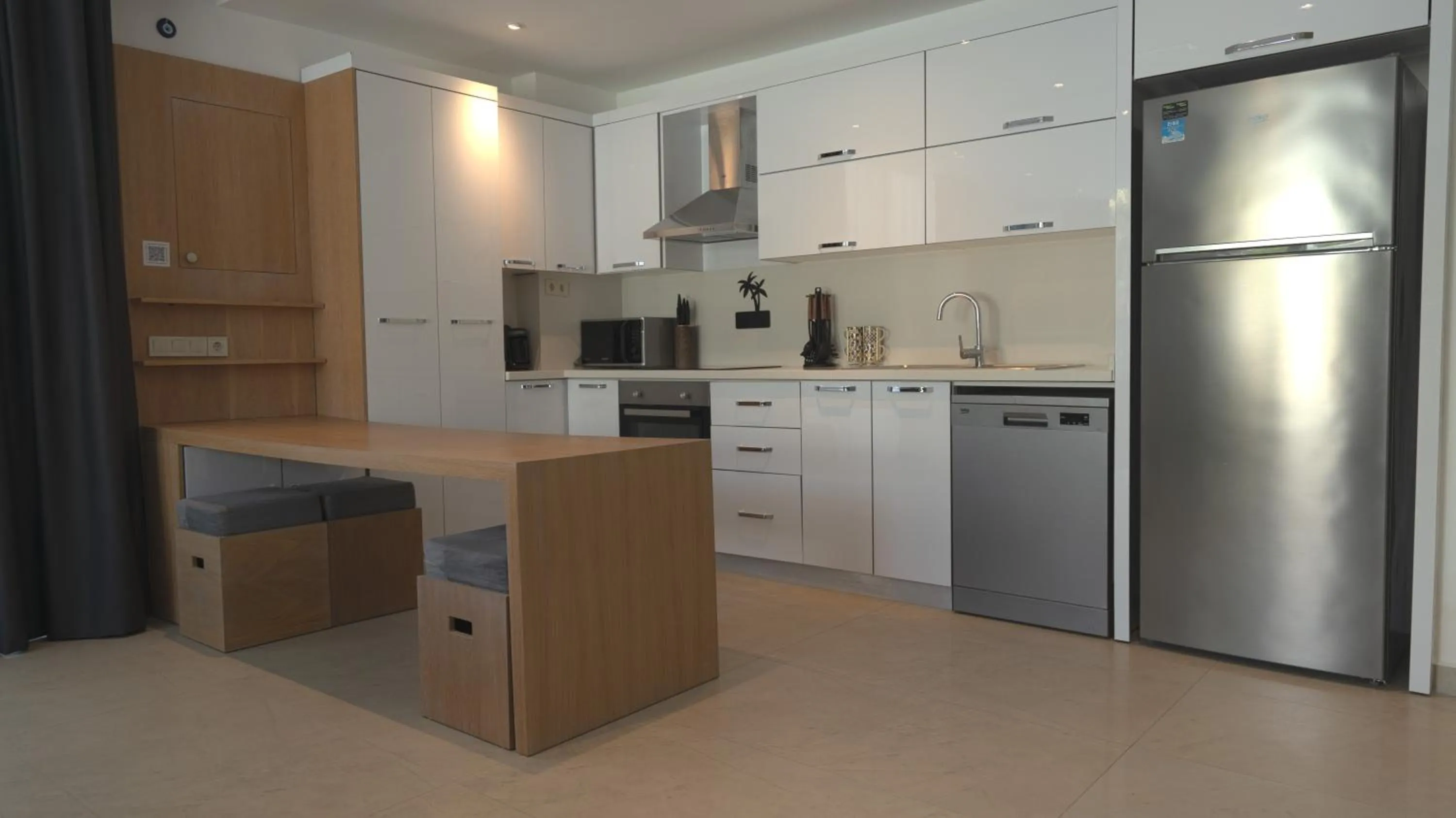 Kitchen or kitchenette in Blue Point Hotel Yalikavak