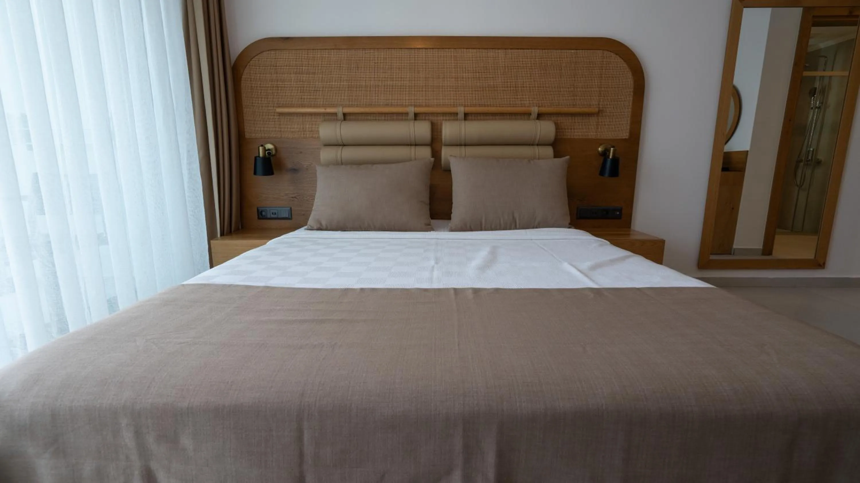 Bed in Blue Point Hotel Yalikavak