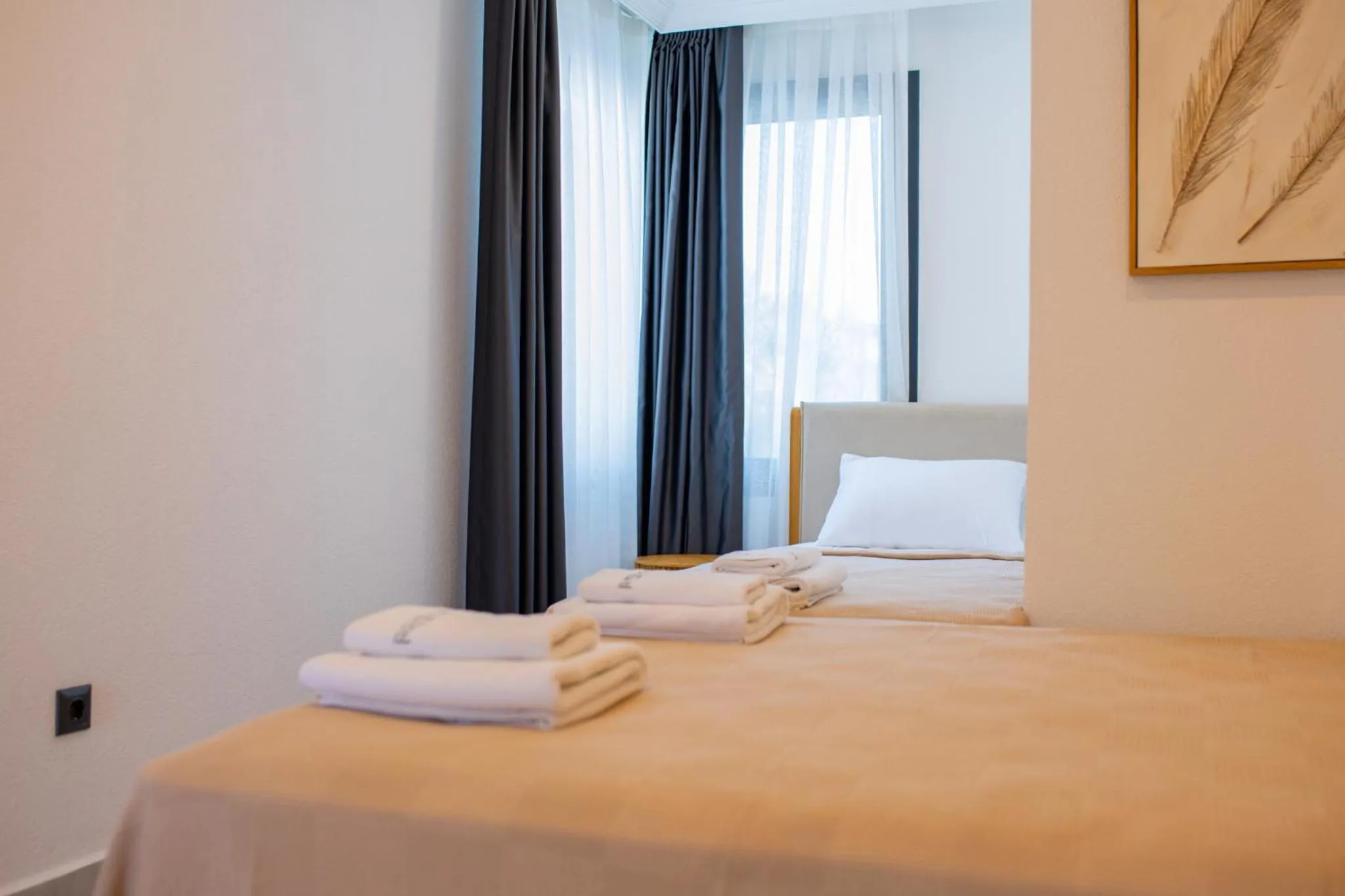 Bed in Blue Point Hotel Yalikavak