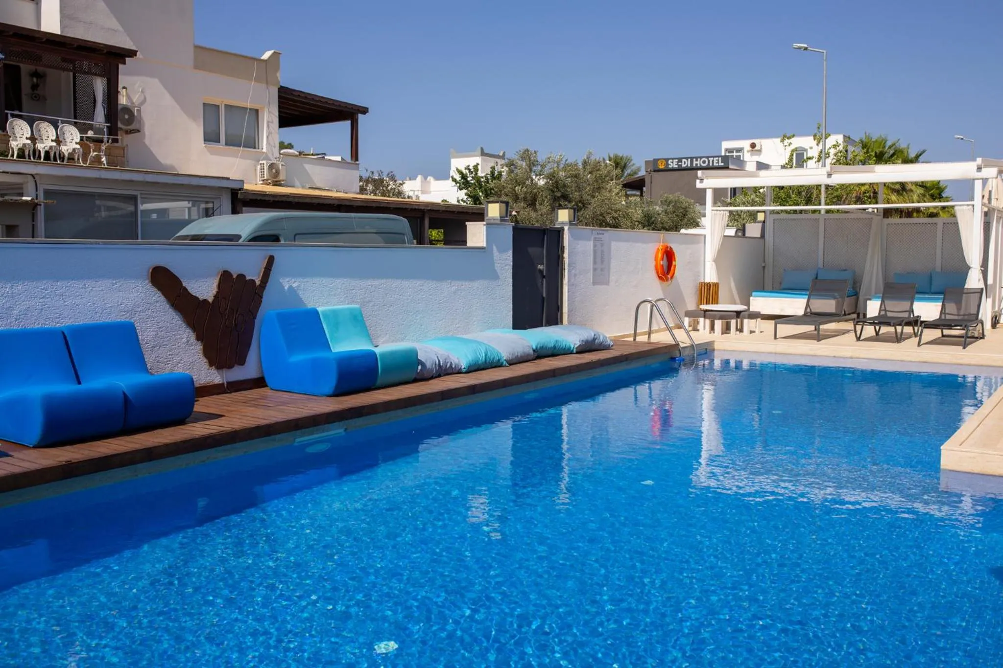 Swimming pool in Blue Point Hotel Yalikavak