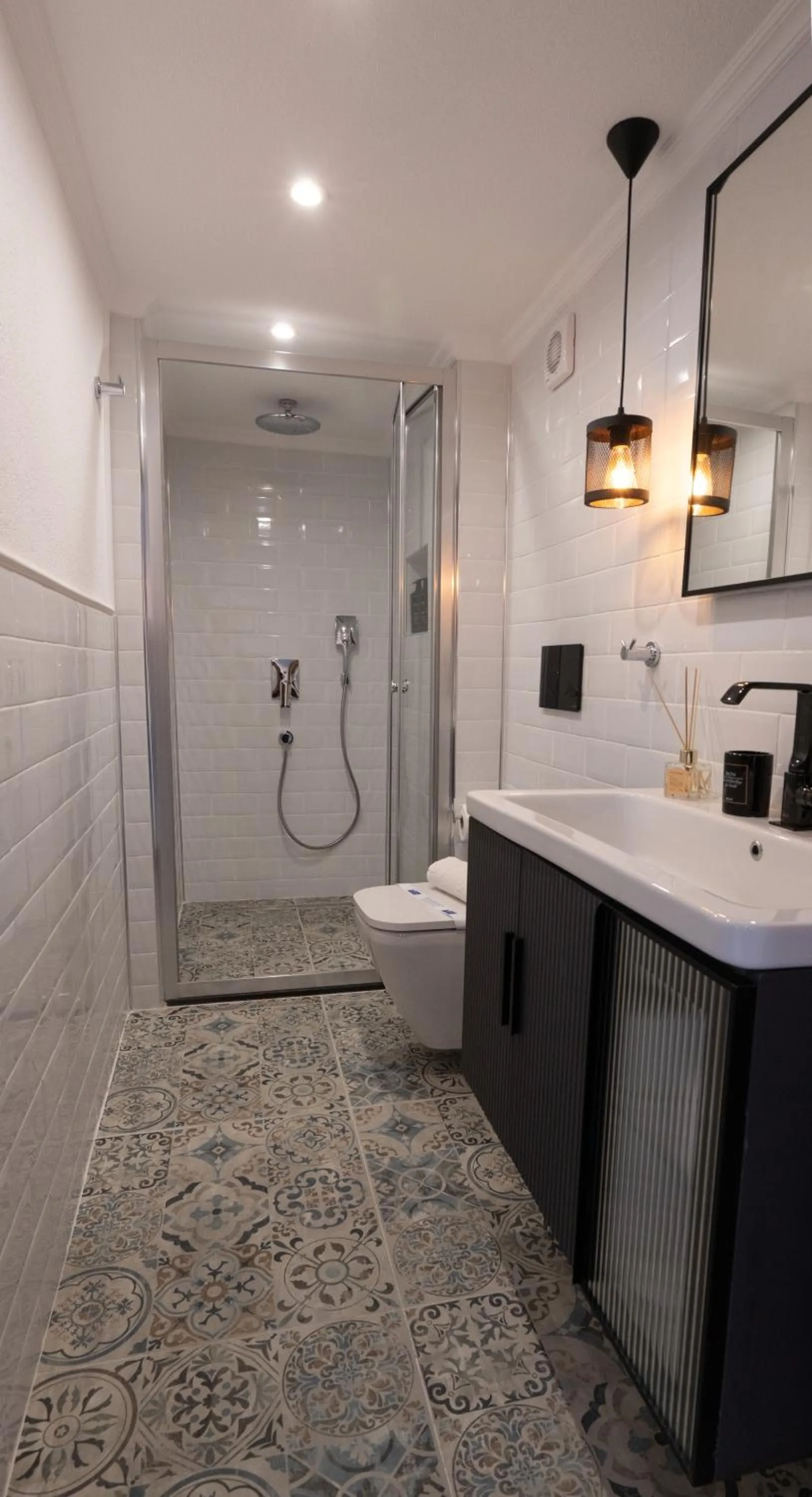 Shower in Blue Point Hotel Yalikavak