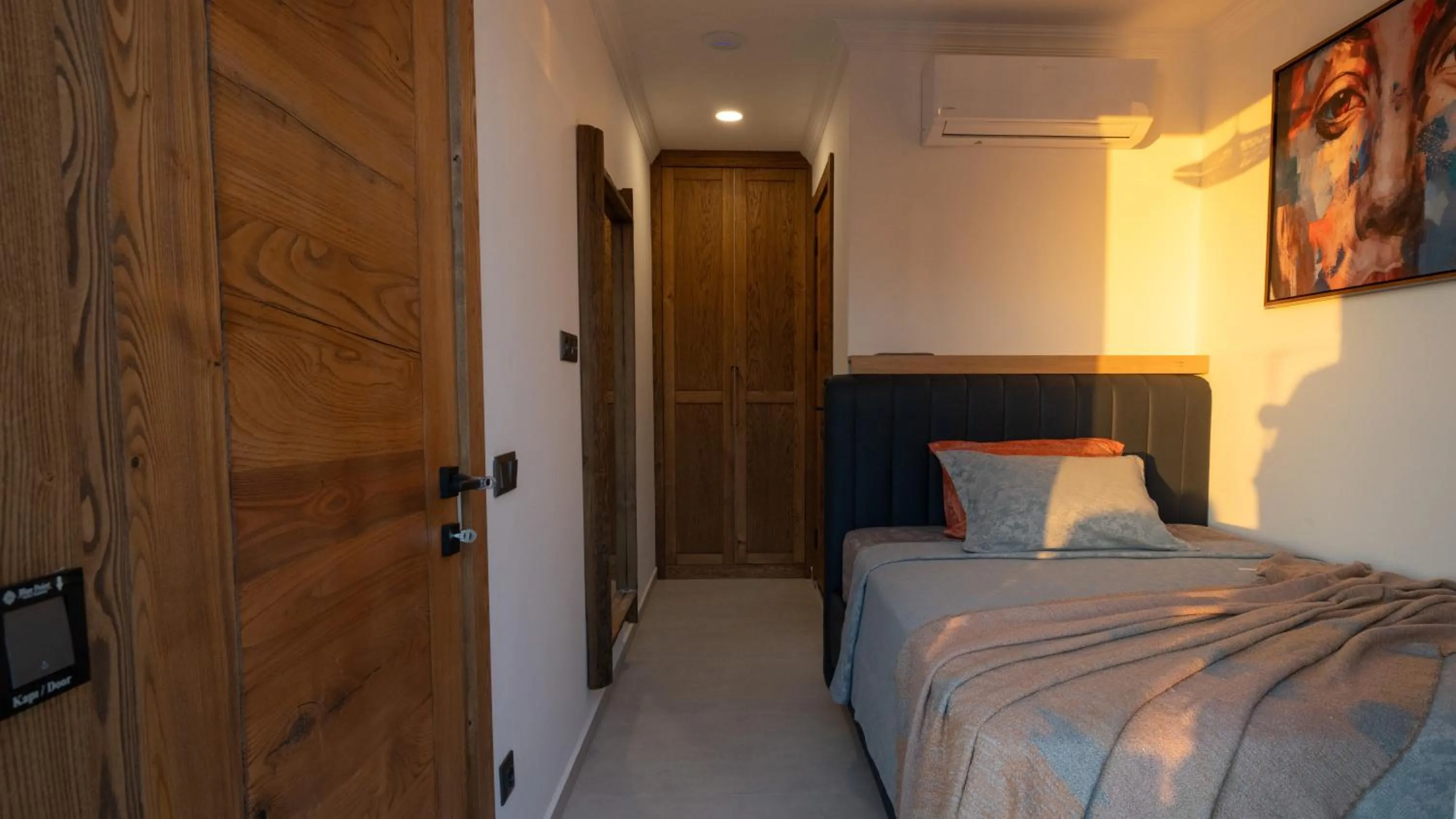 Bed in Blue Point Hotel Yalikavak